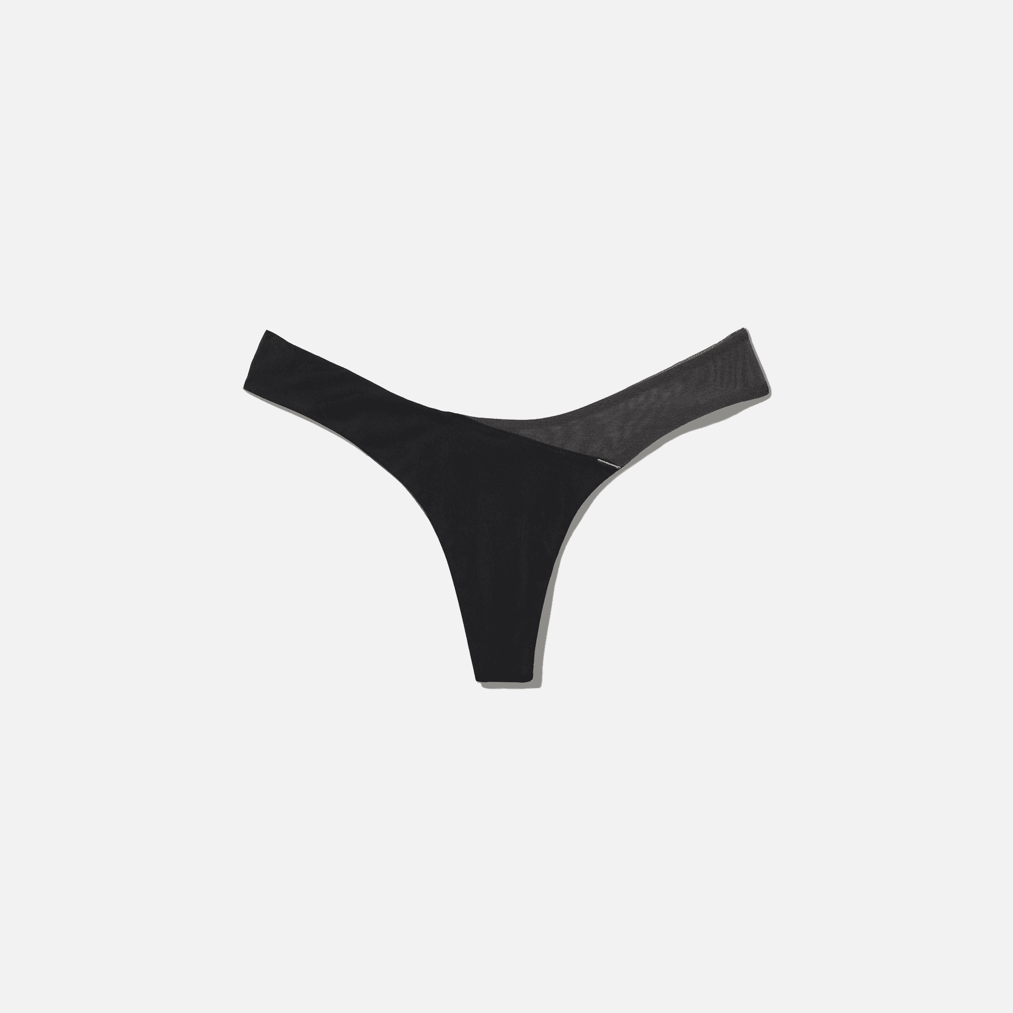 Calvin Klein x Heron Preston WMNS Micro Mesh Thong - Black / Dark Grey