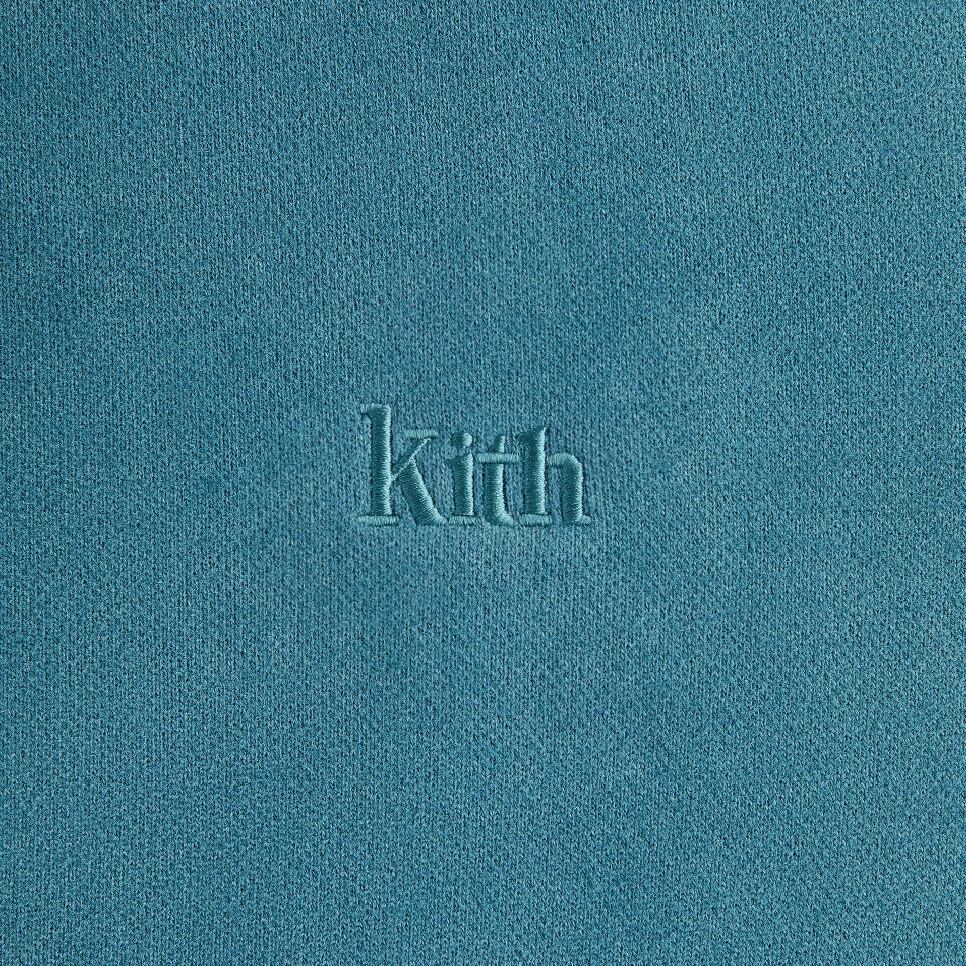Kith Women Ashwin Sueded Crewneck - Anchor — Image 2