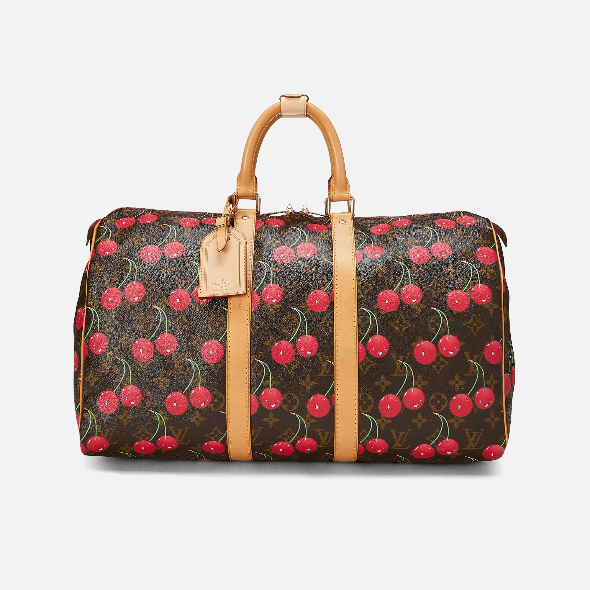 WGACA Louis Vuitton Murakami Cherry Keepall 45 - Multi