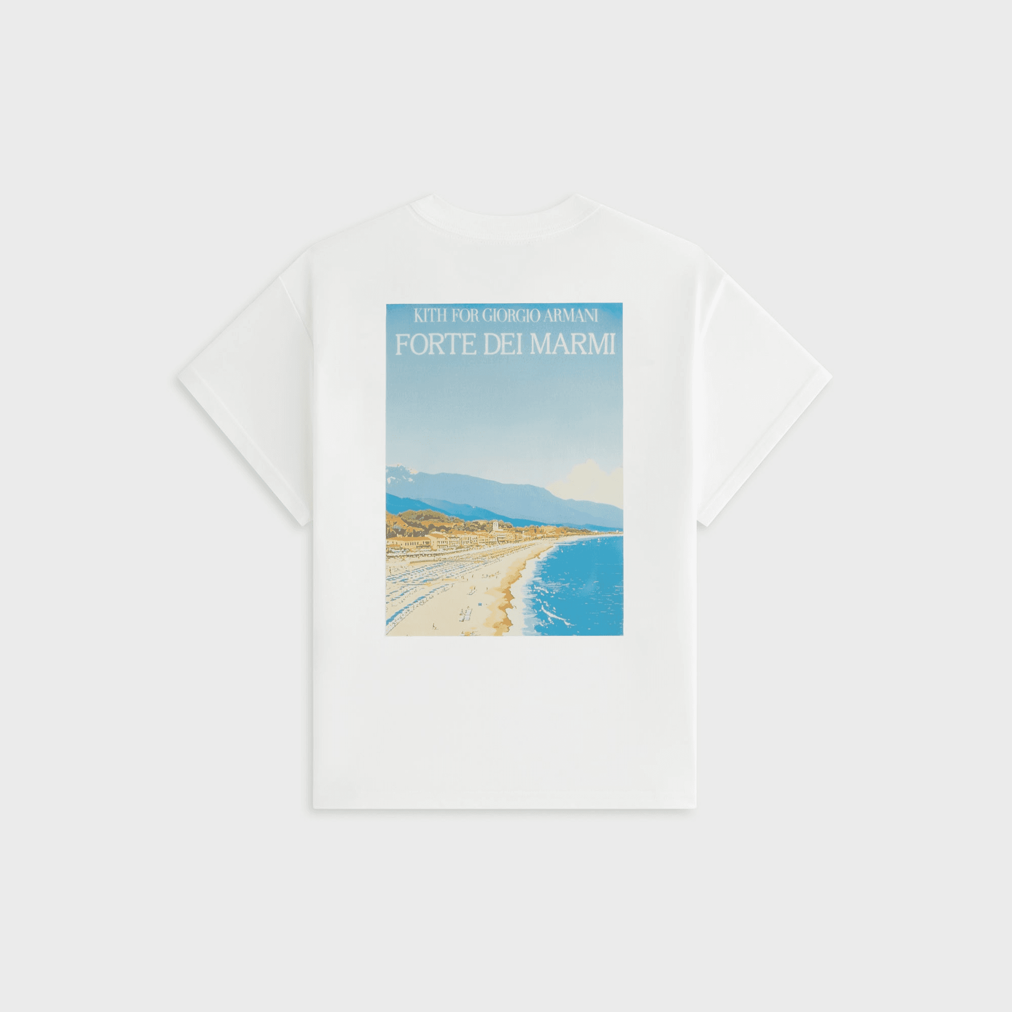 Giorgio Armani & Kith Women Forte Dei Marmi Mulberry Tee - White — Image 7