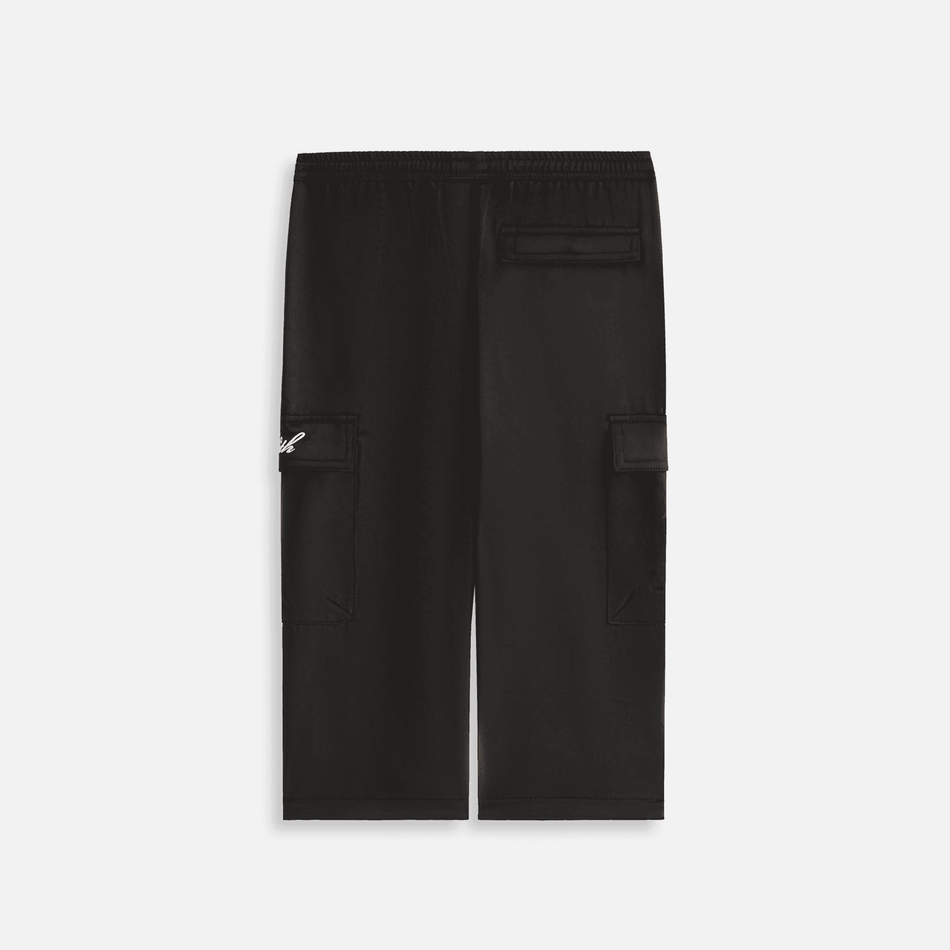 Kith Kids Satin Cargo Pant - Black — Image 5