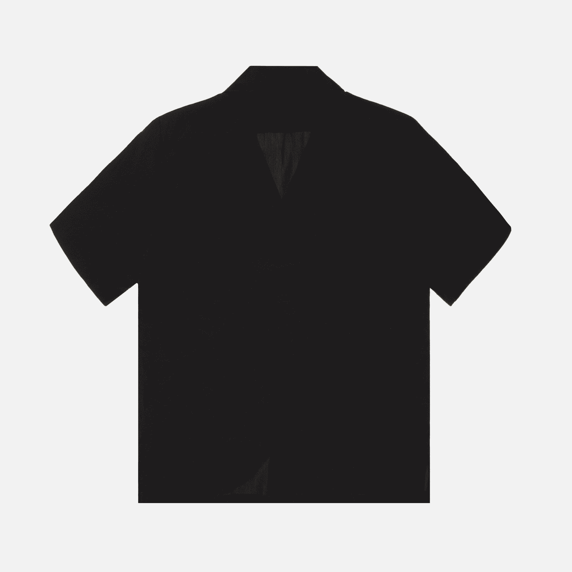 Everest Isles Beach Shirt - Black — Image 2