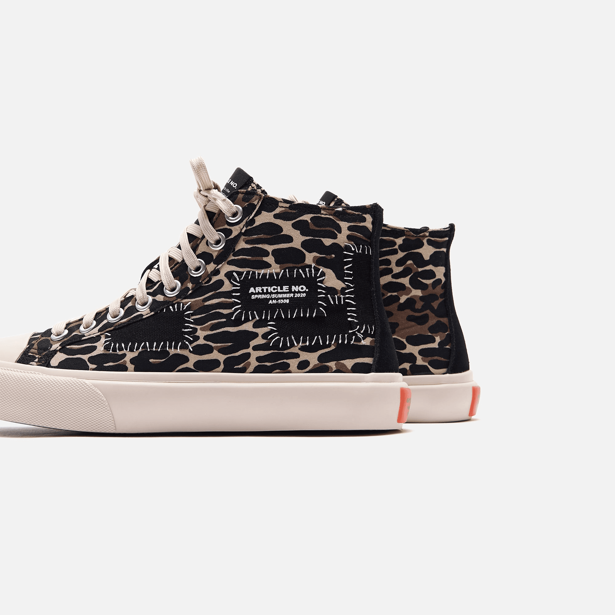Article No 1008 Linen Canvas - Leopard Print — Image 2
