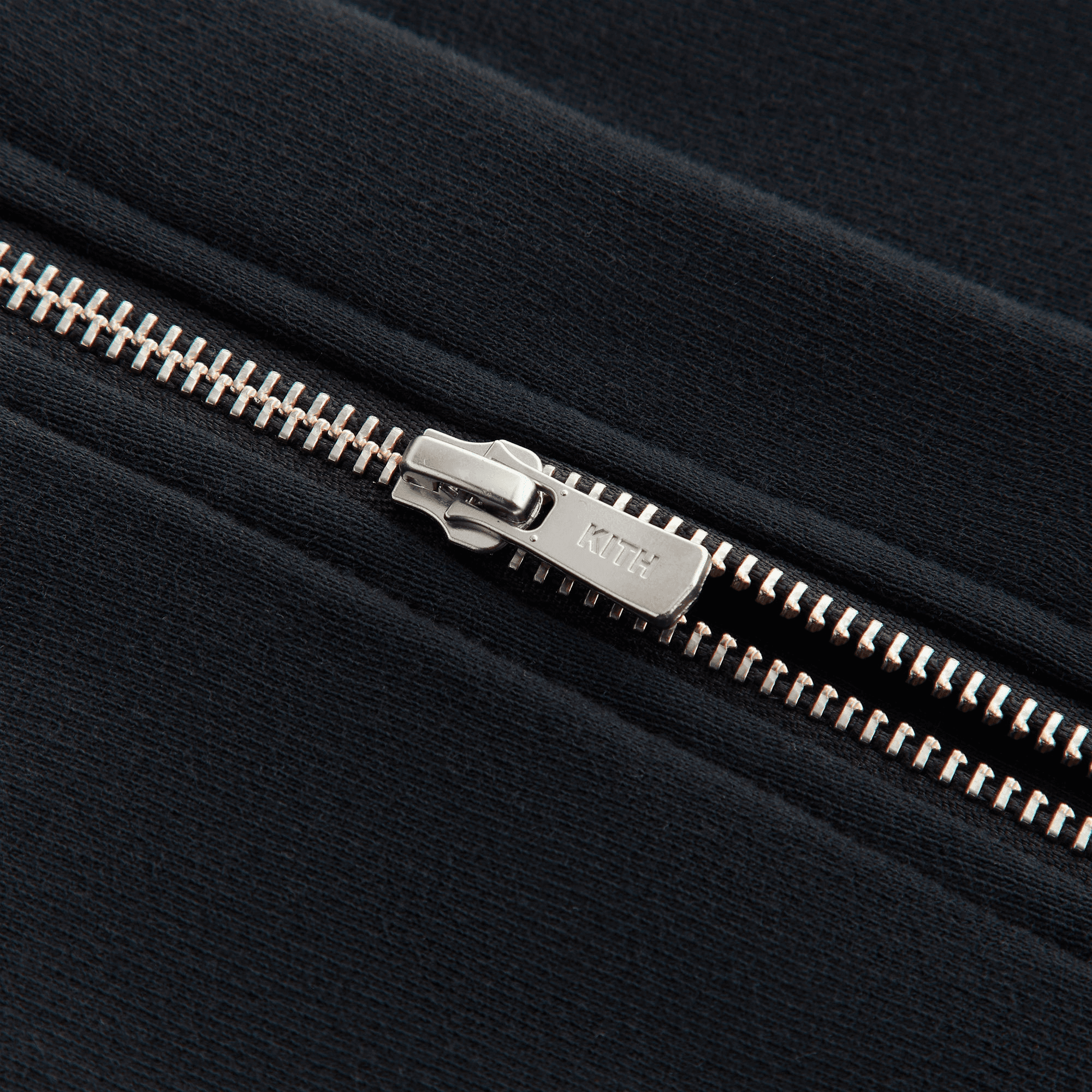 Kith Women Fain Zip Fleece Trouser - Black — Image 3
