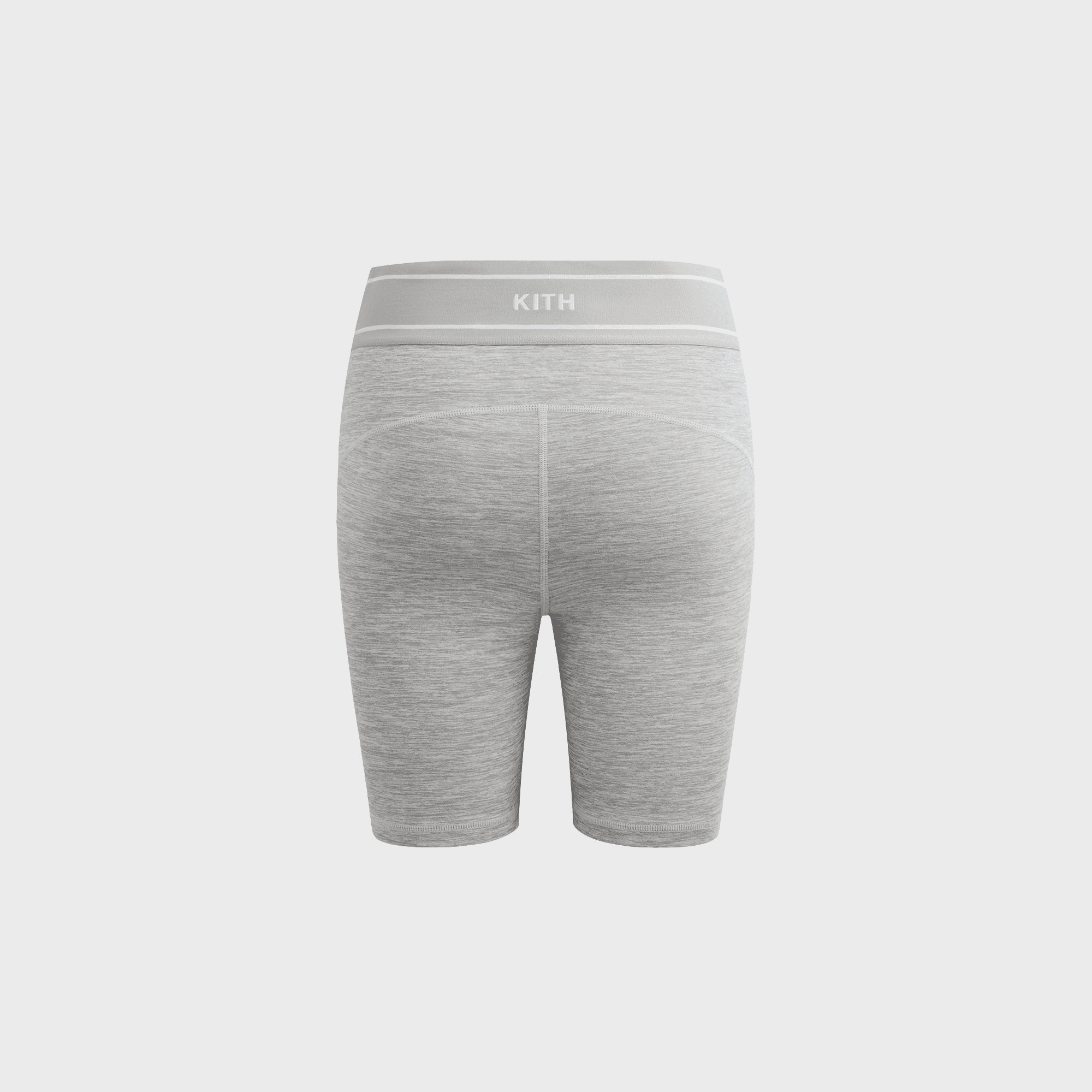 Kith Women Lana Biker Short - Cool Heather Grey — Image 5