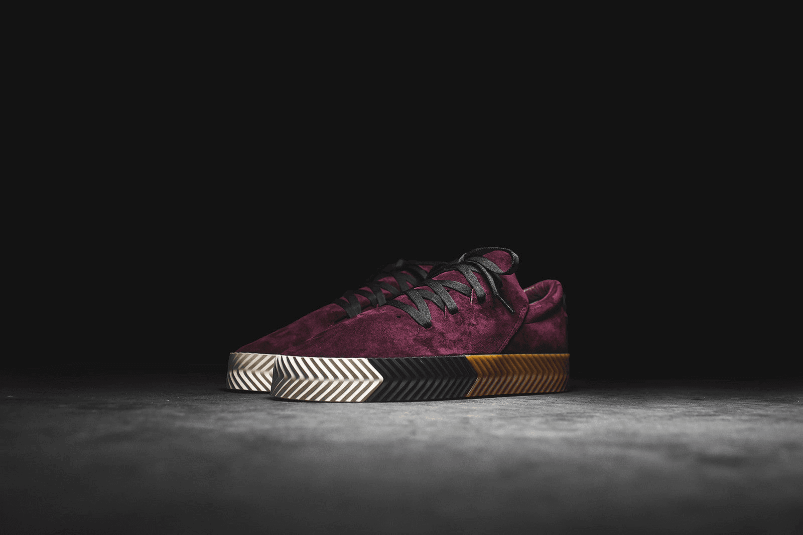 adidas Originals x Alexander Wang Skate - Maroon — Image 5