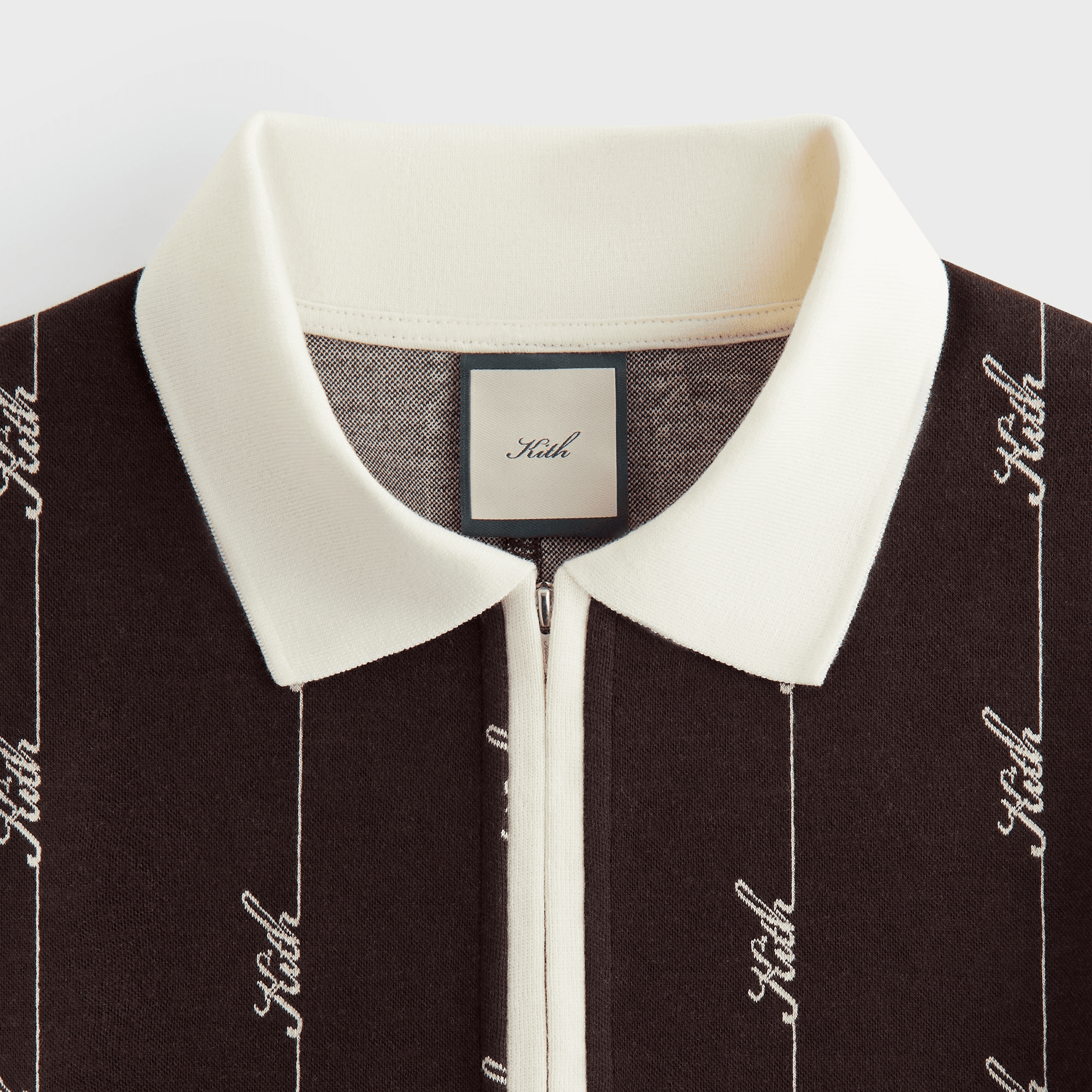 Kith Women Taylen Pique Logo Knit Dress - Incognito — Image 2