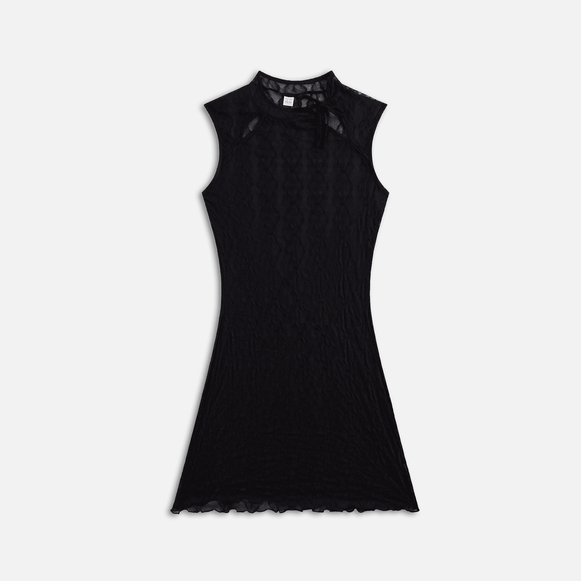 Second Skin Mariposa Mini Dress - Black