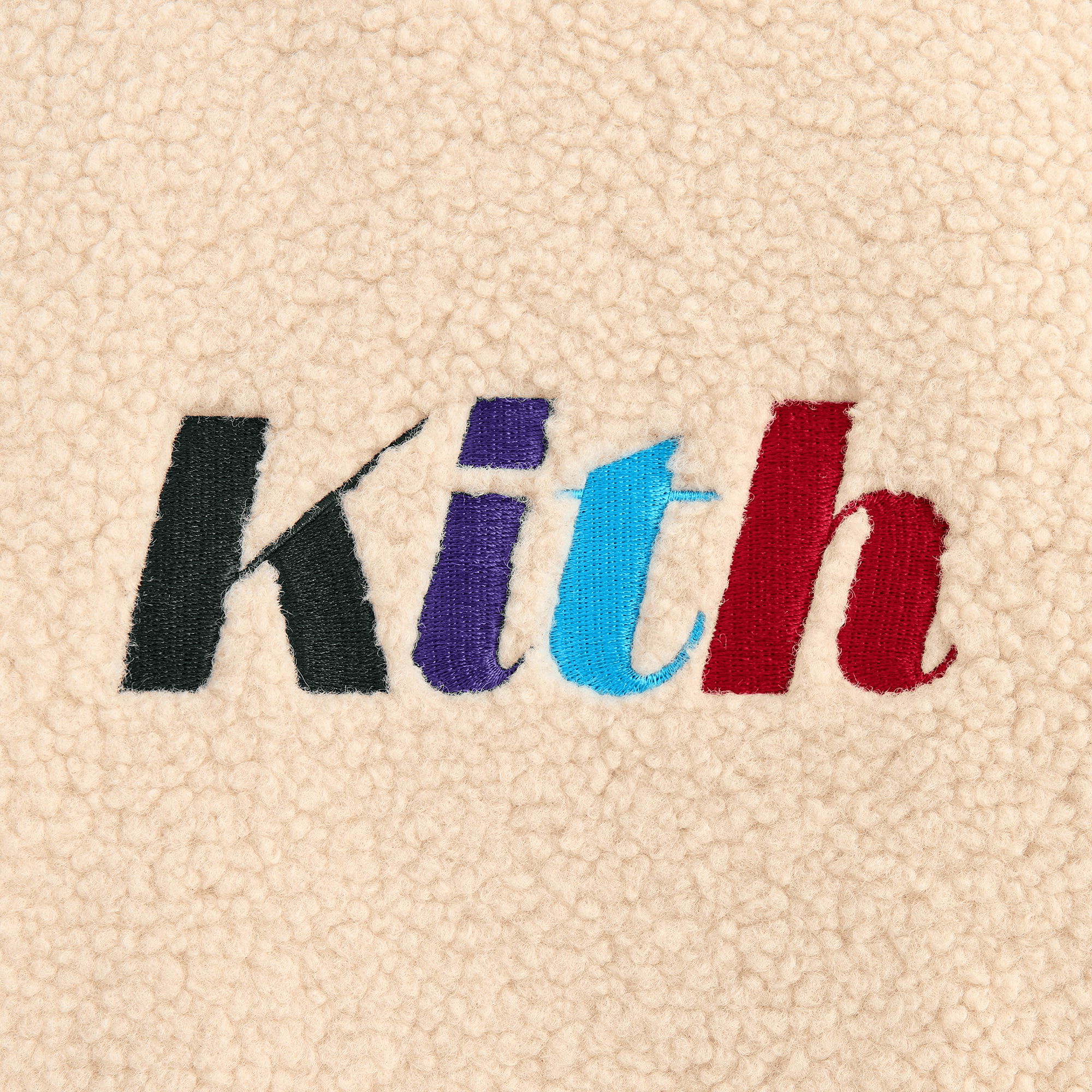 Kith Kids Sherpa Logo Crewneck - Oat — Image 2