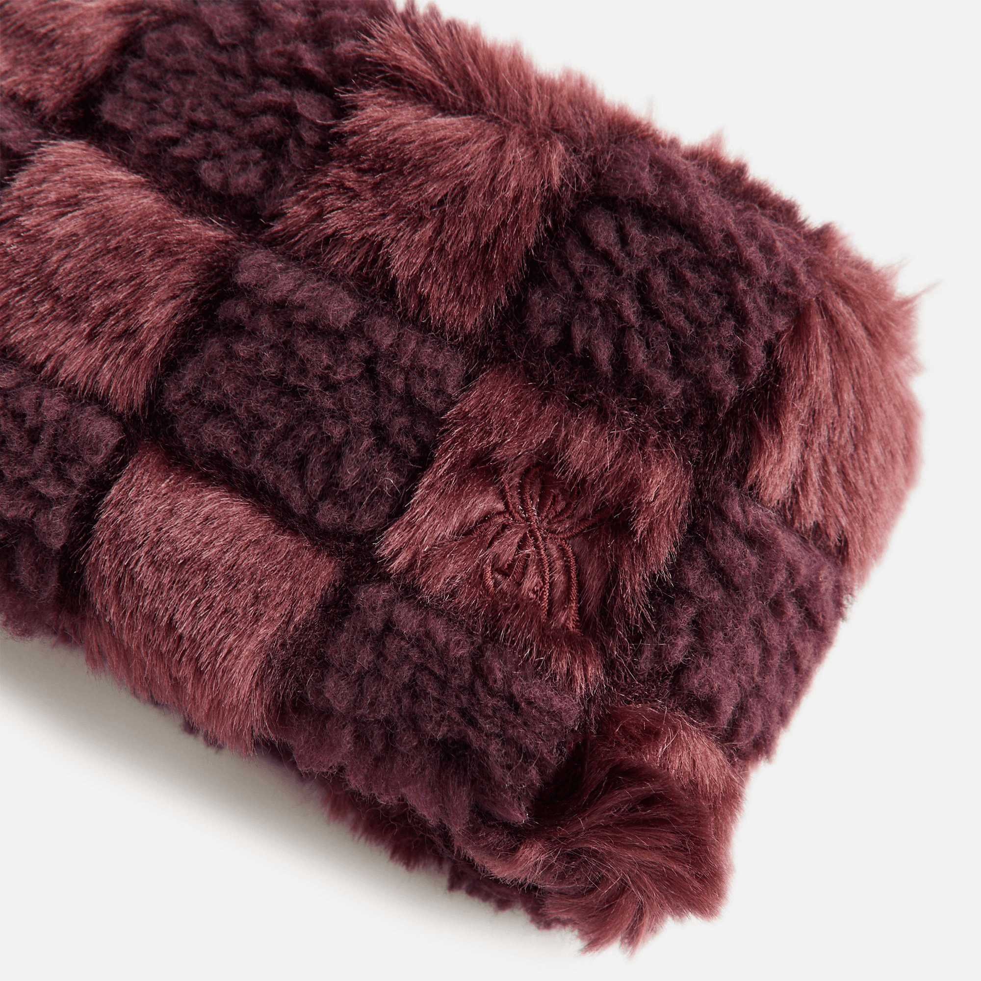 Kith Women Jacquard Fur Headband - Magma — Image 2