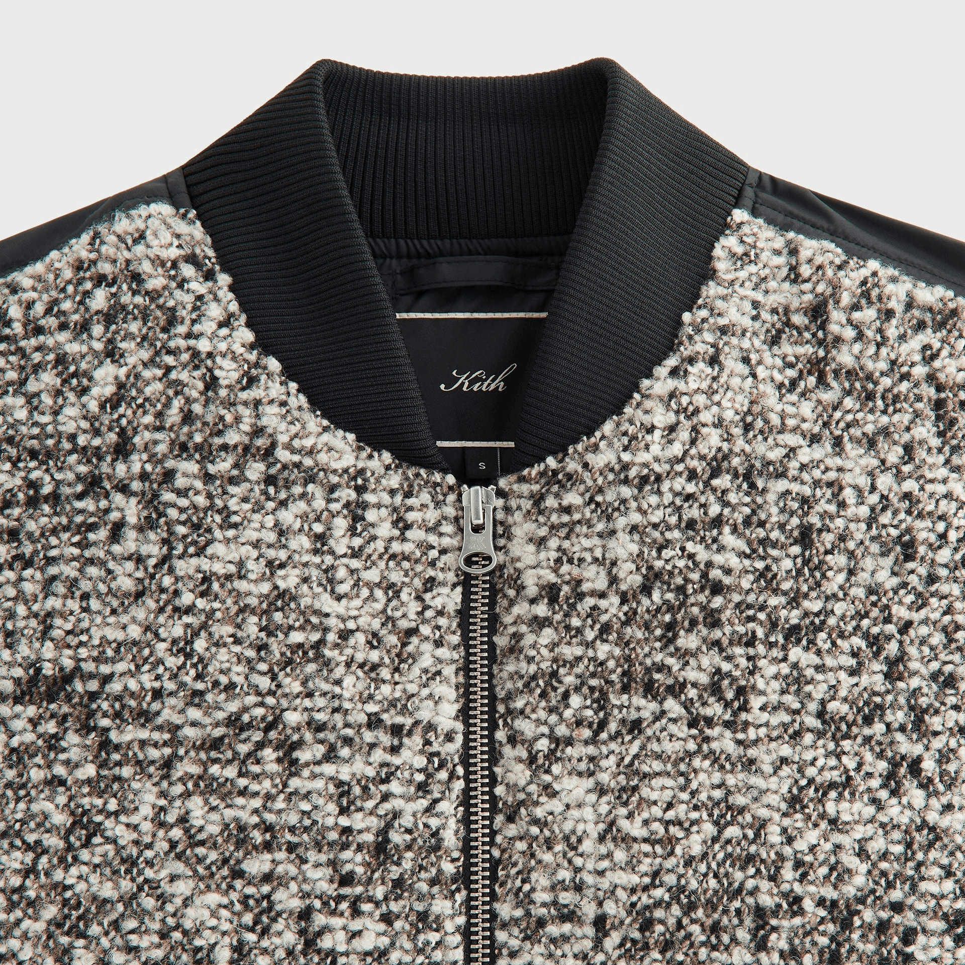Kith Women Celia Boucle Bomber - Black — Image 3