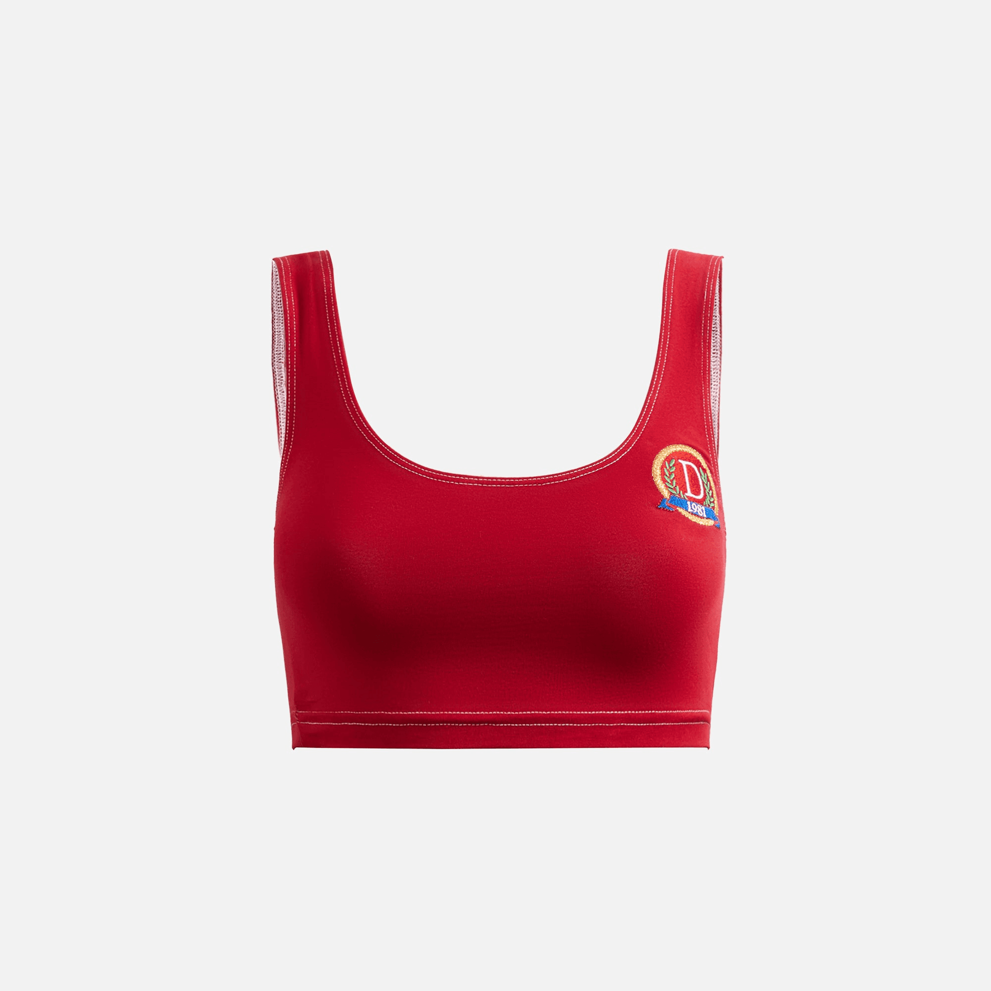 Danzy Sports Bra - Red - Image 1