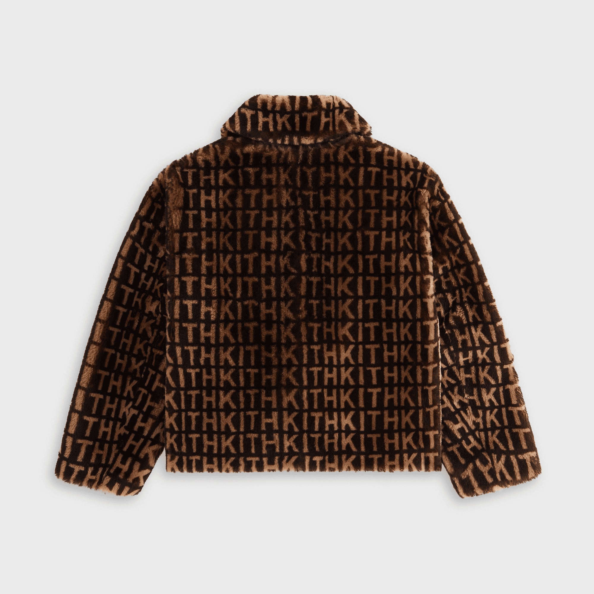 Kith Women Waylon II Shearling Monogram Jacket - Legacy — Image 4