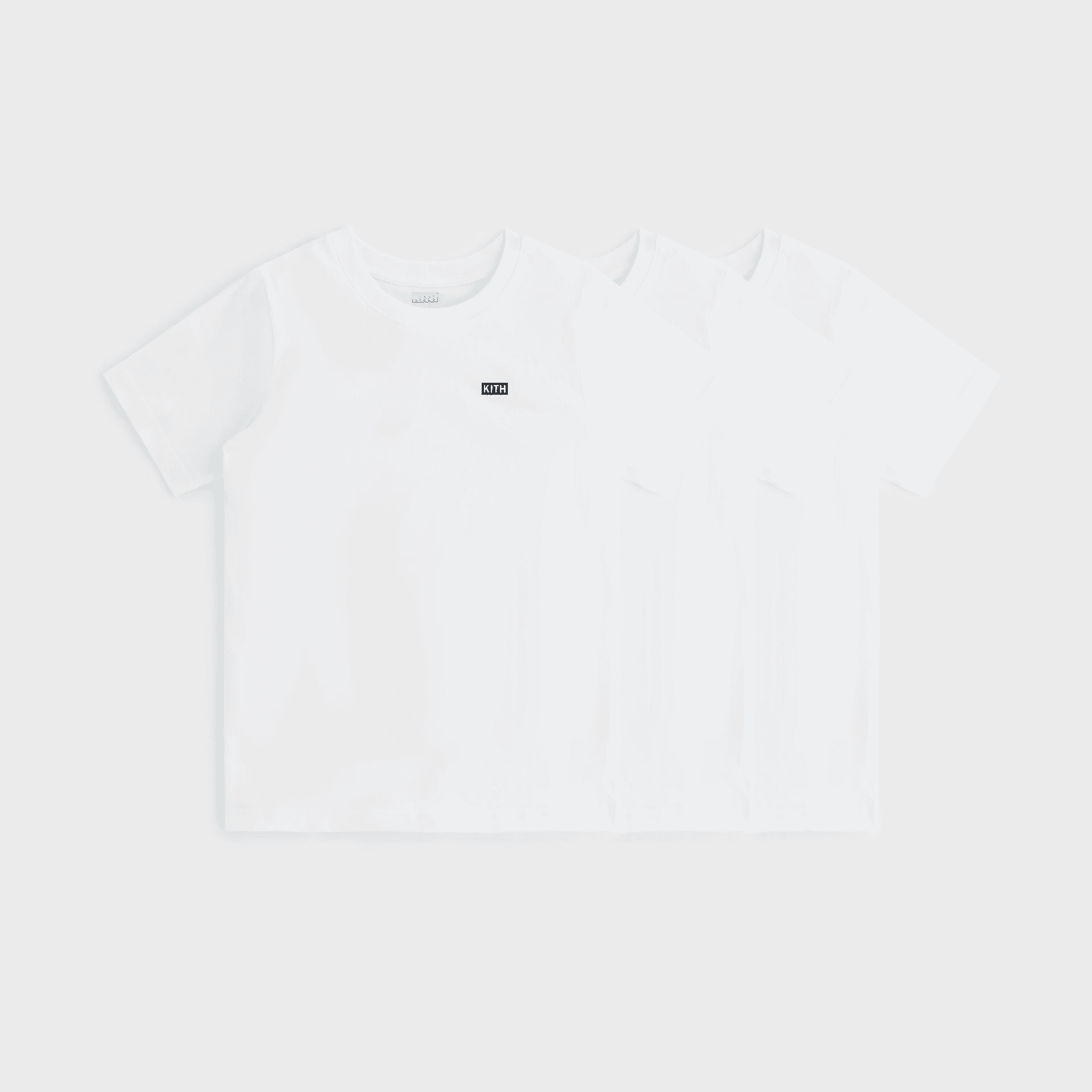 Kith Kids 3-Pack Short Sleeve Tee - White — Image 6