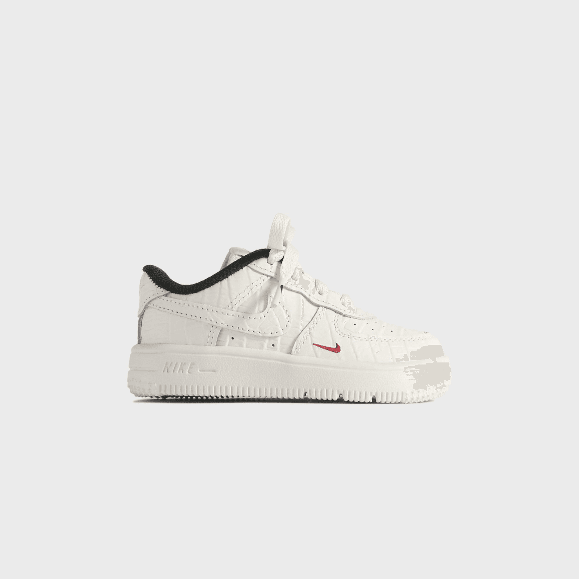 Kith for Nike TD Air Force 1 - Phantom / Black Spruce / Varsity Red