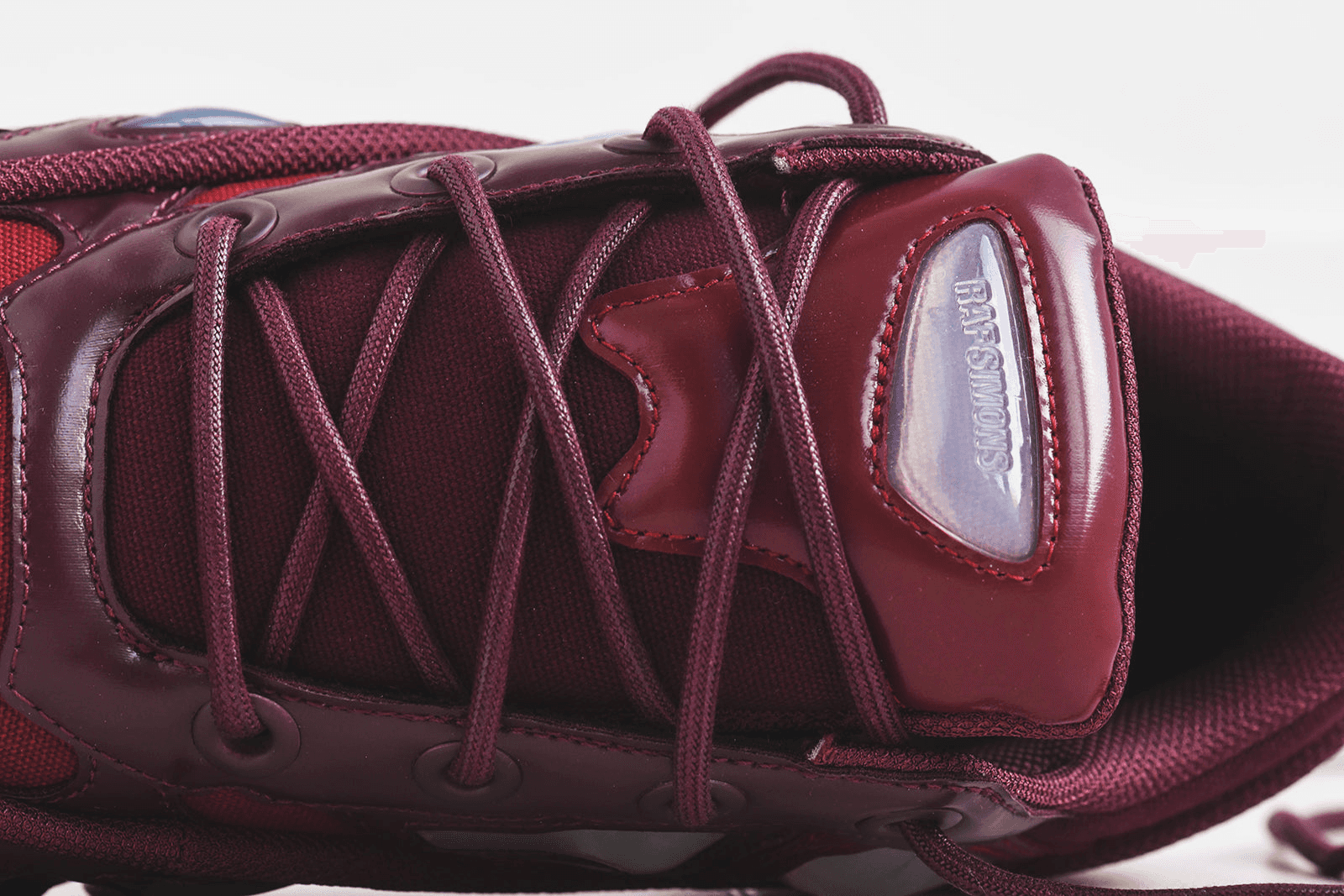 adidas by Raf Simons Ozweego III - Burgundy / Maroon / Red — Image 2