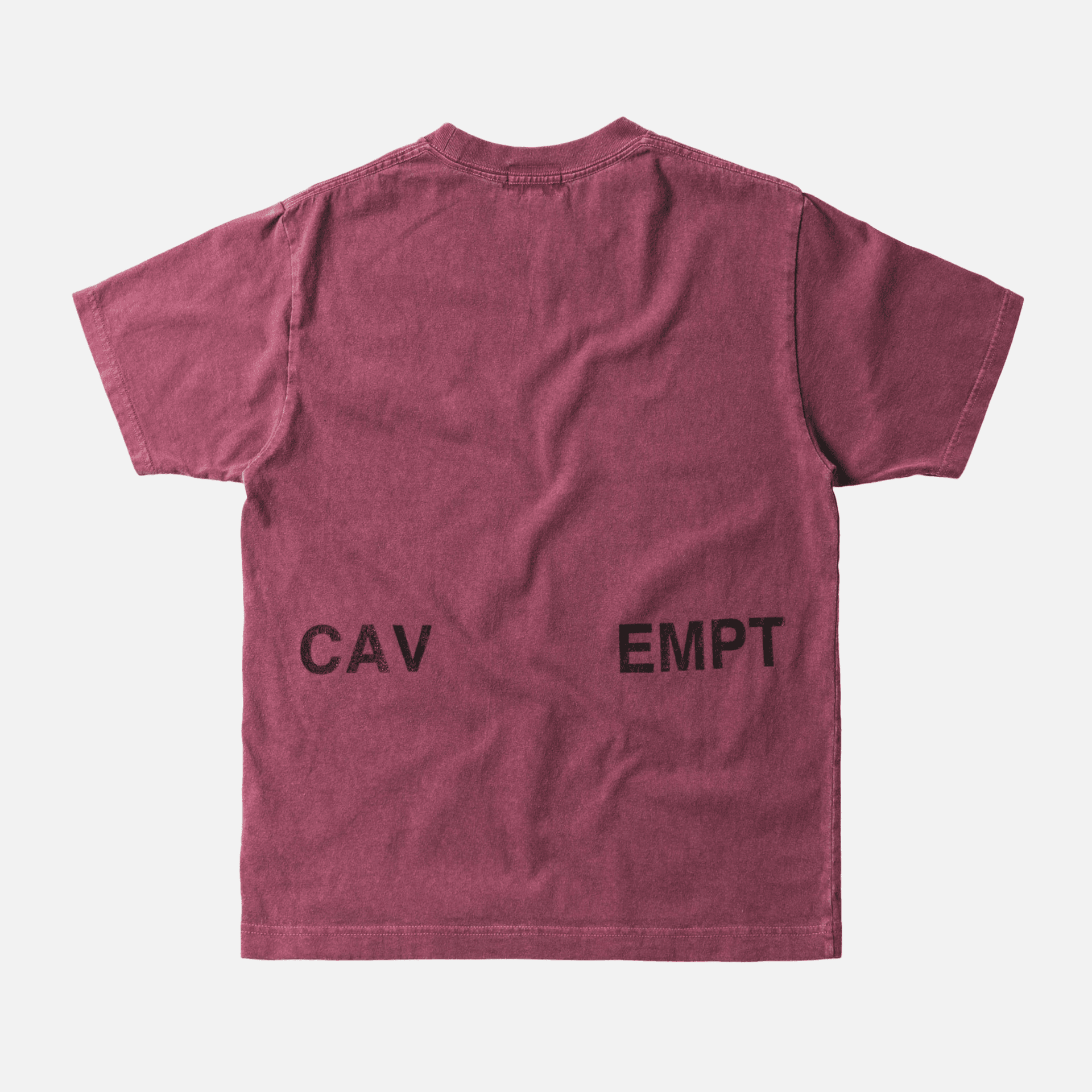 Cav Empt Processes Overdye Tee - Red — Image 2