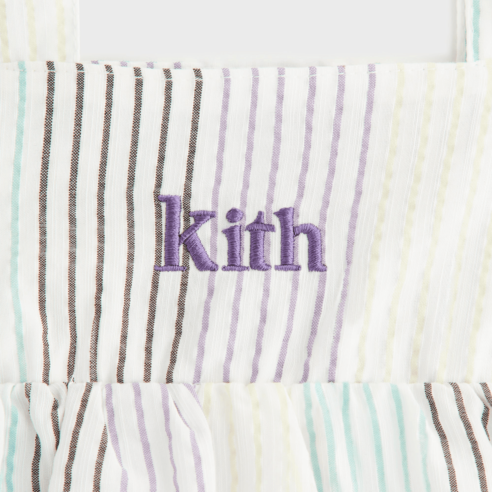 Kith Baby Striped Amina Mini Dress - Mykonos — Image 3