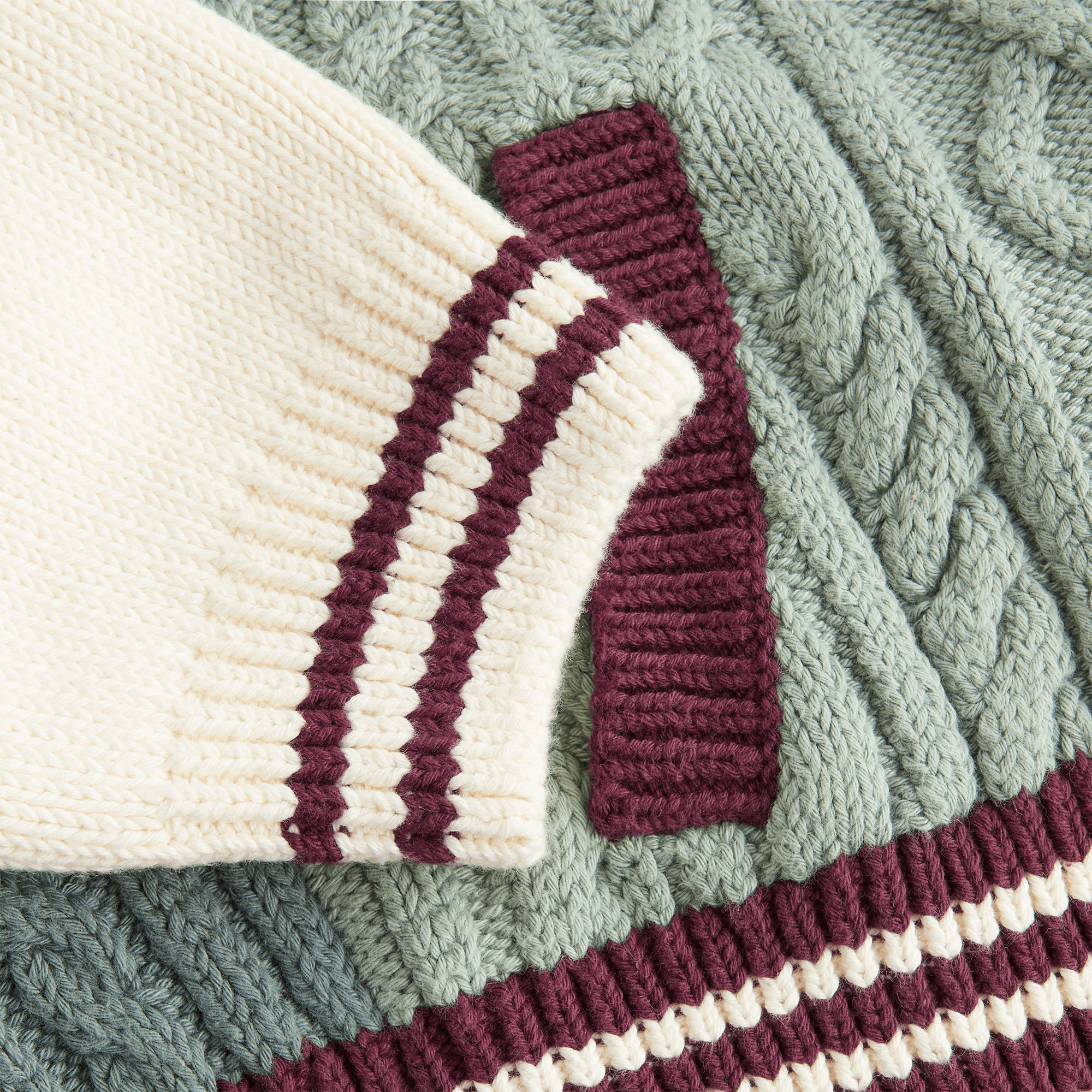 Kith Women Wyler Blocked Full Zip Sweater - Virtue — Image 4