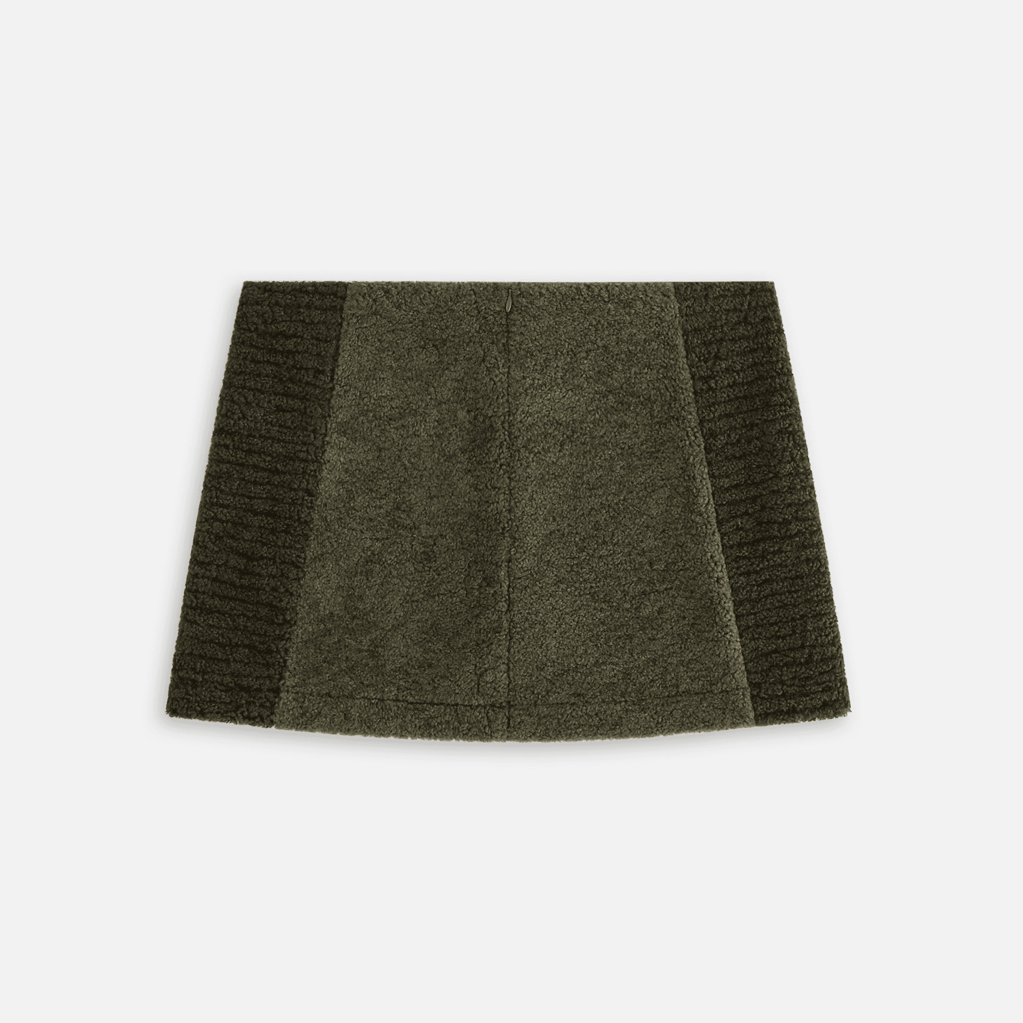 Kith Women Cecil Sherpa Mini Skirt - Cypress — Image 4