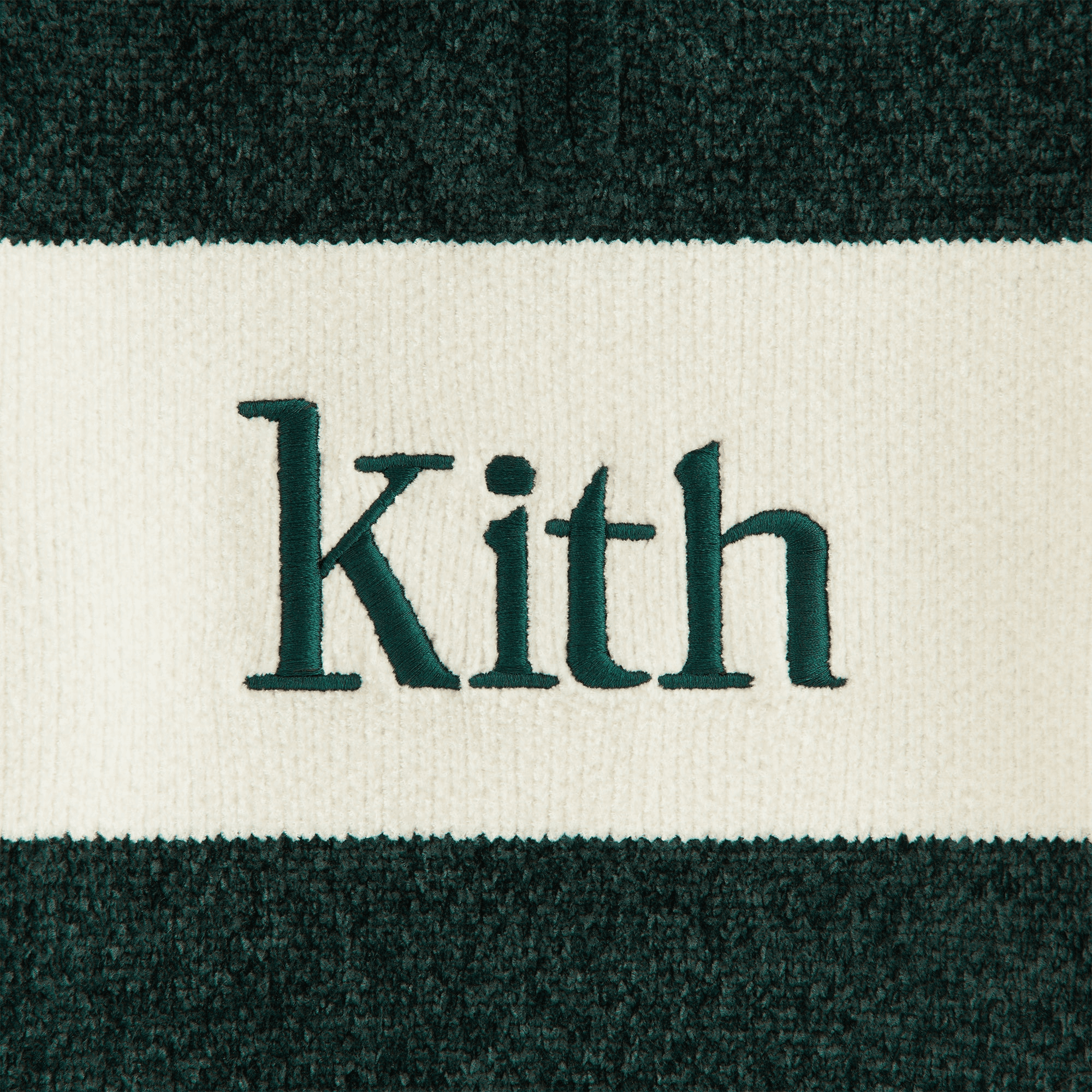 Kith Kids Color-Block Chenille Hunter Quarter Zip - Stadium — Image 2