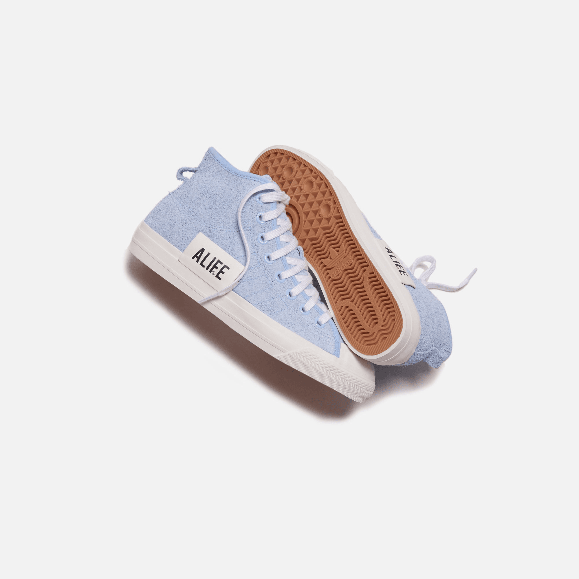 adidas Consortium x ALIFE Nizza High - Clear Sky / Off White — Image 3