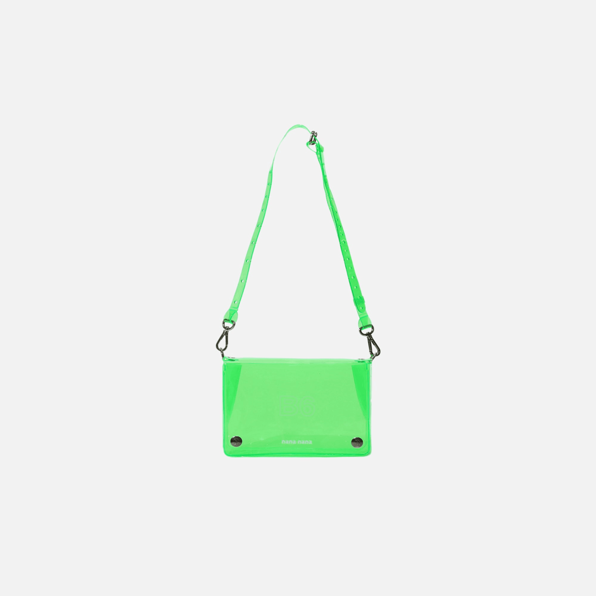 Nana-Nana B6 PVC Bag - Neon Green - Image 1
