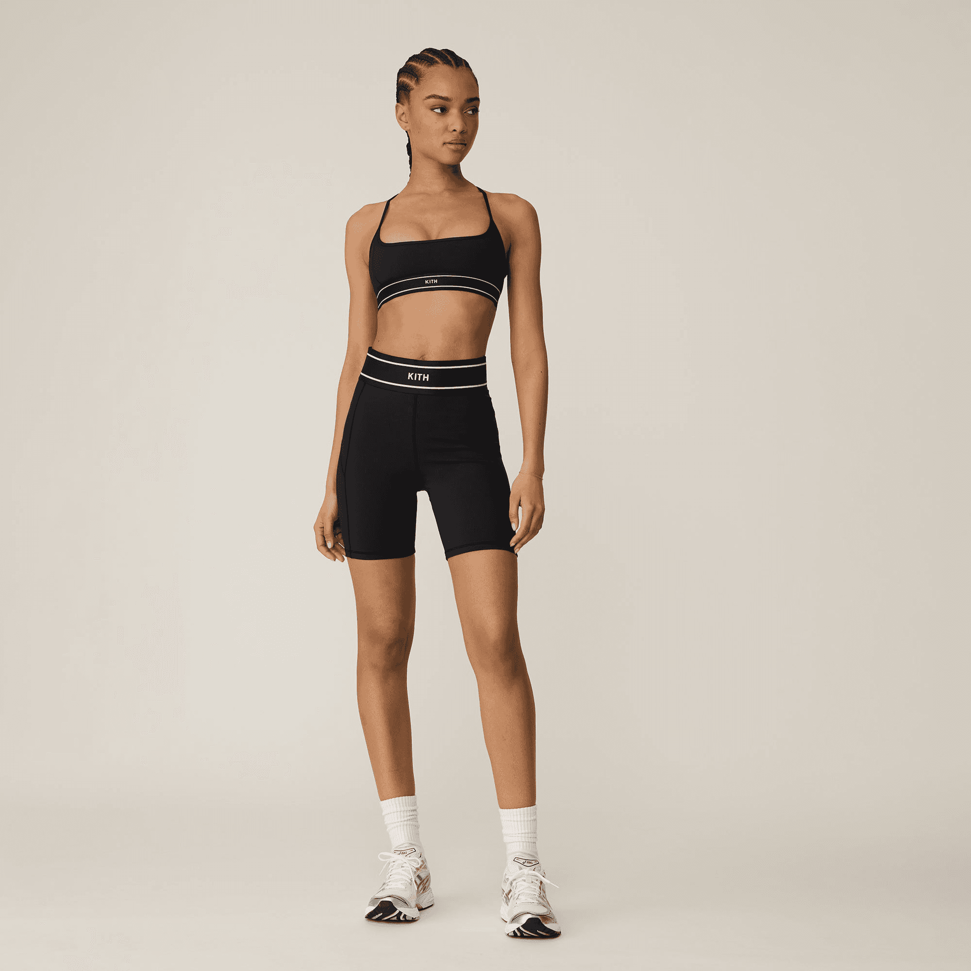 Kith Women Nadia Low Impact Bra - Black — Image 4
