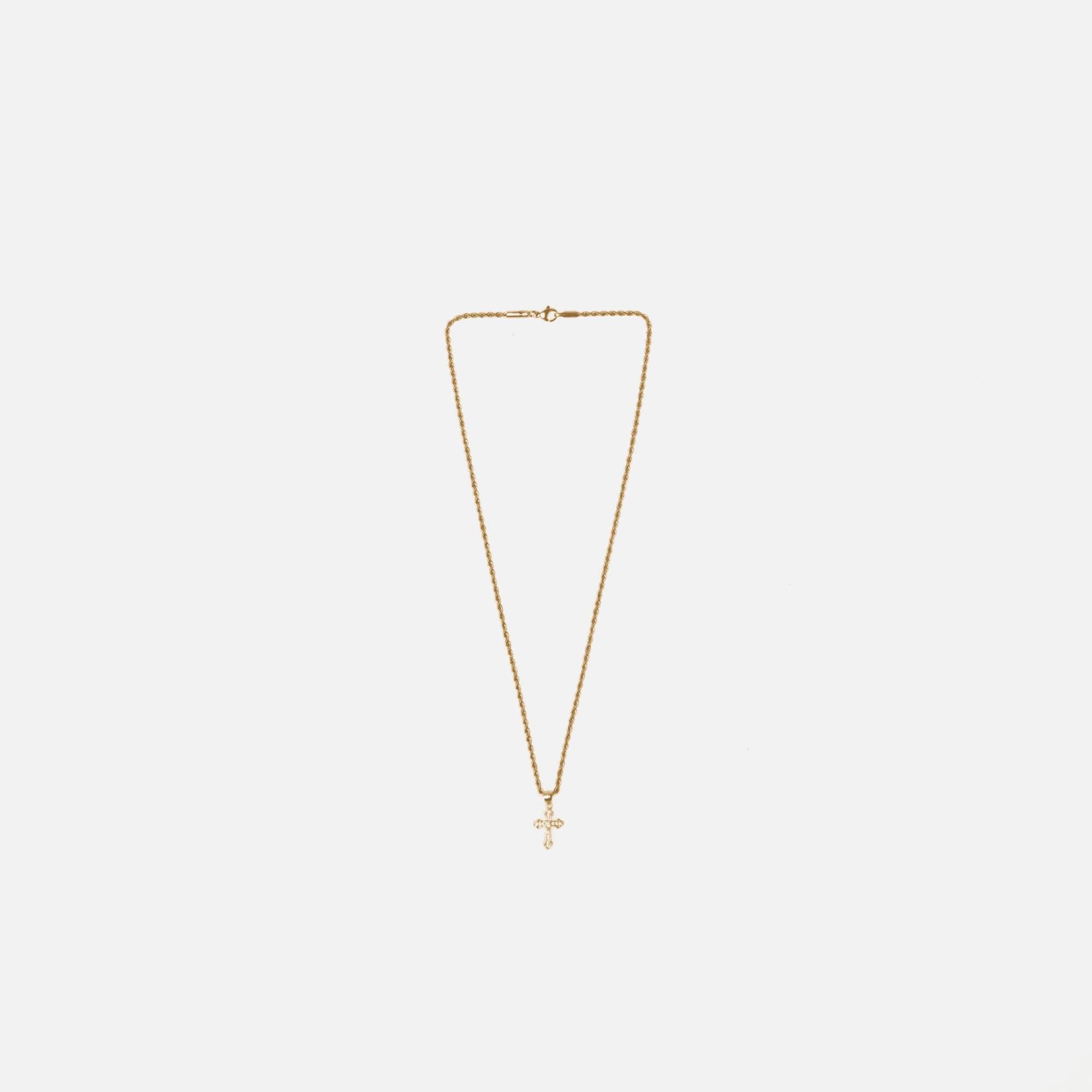 Fallon Cross Chain Necklace