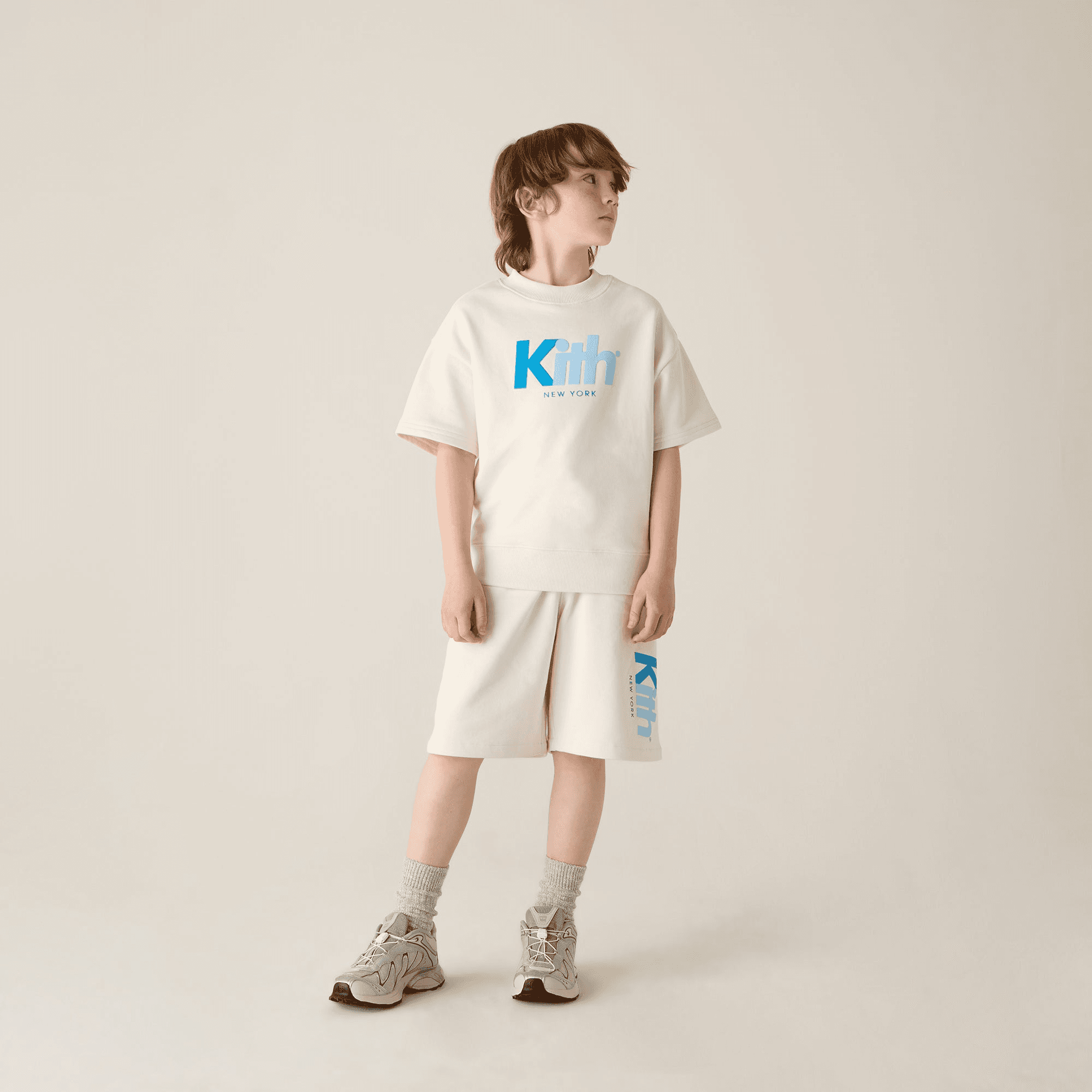 Kith Kids Nelson Short Sleeve Crewneck - Silk — Image 5