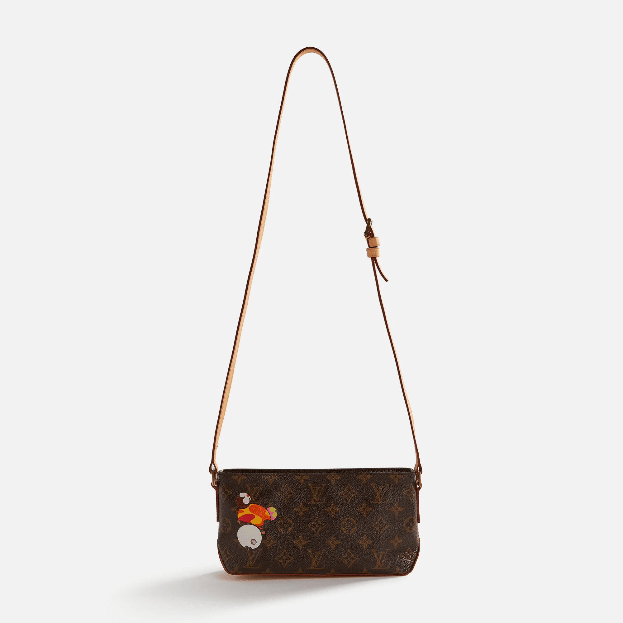 WGACA Louis Vuitton x Takashi Murakami Panda Trotteur Bag - Brown — Image 2