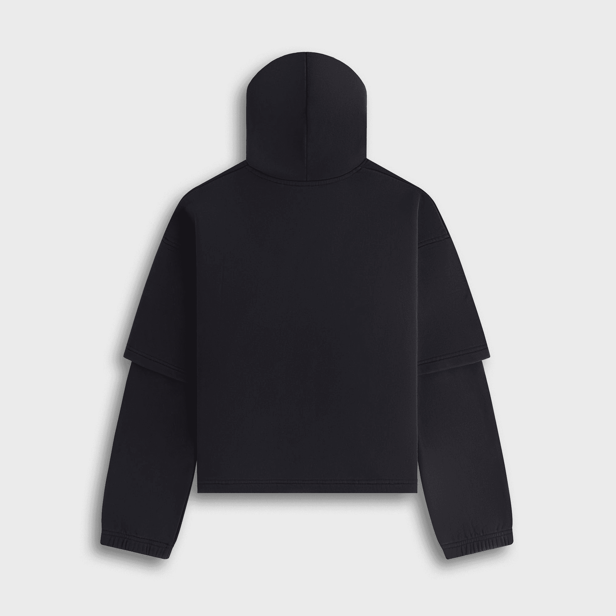 Kith Women Kora Layered Hoodie - Black — Image 4