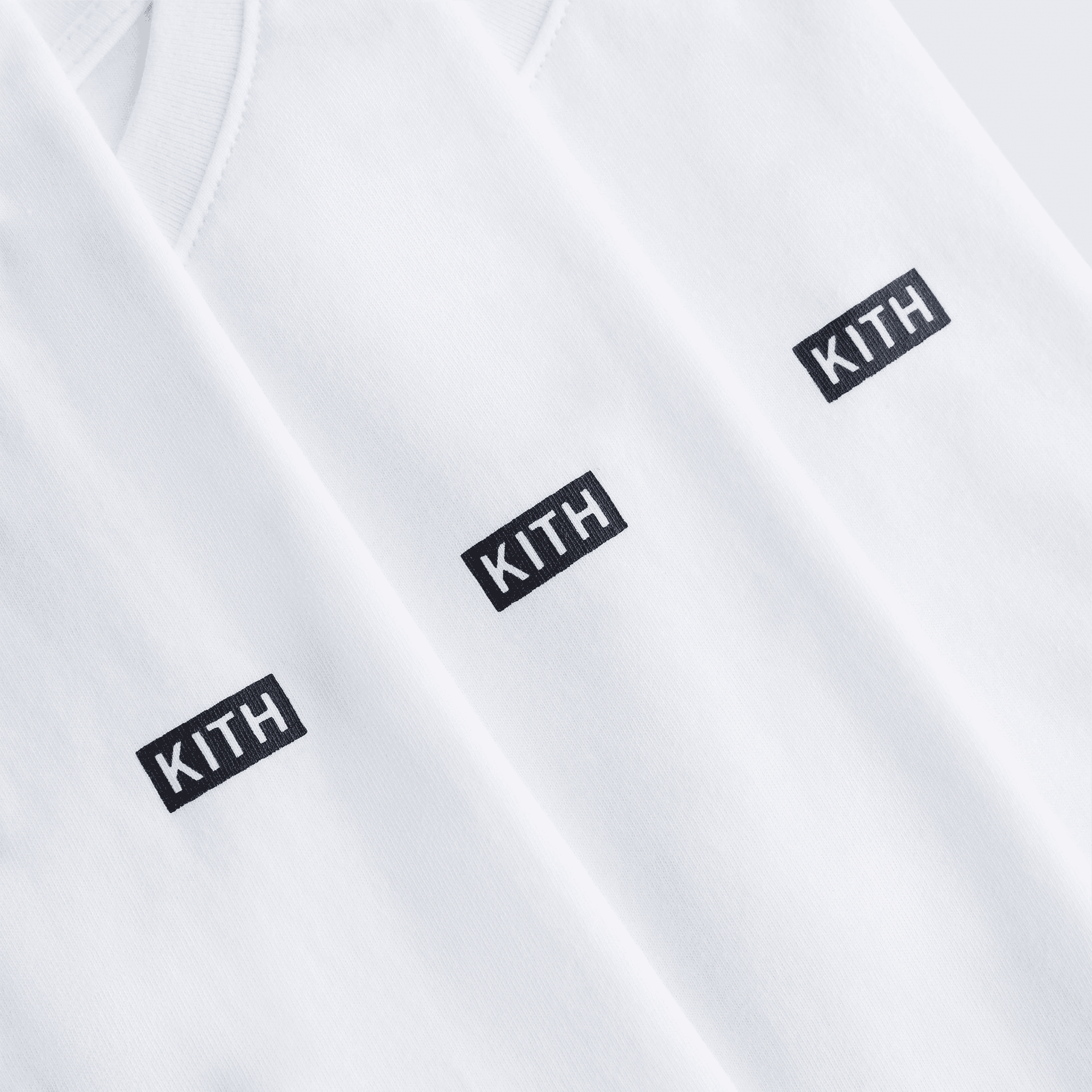 Kith Kids 3-Pack Short Sleeve Tee - White — Image 2
