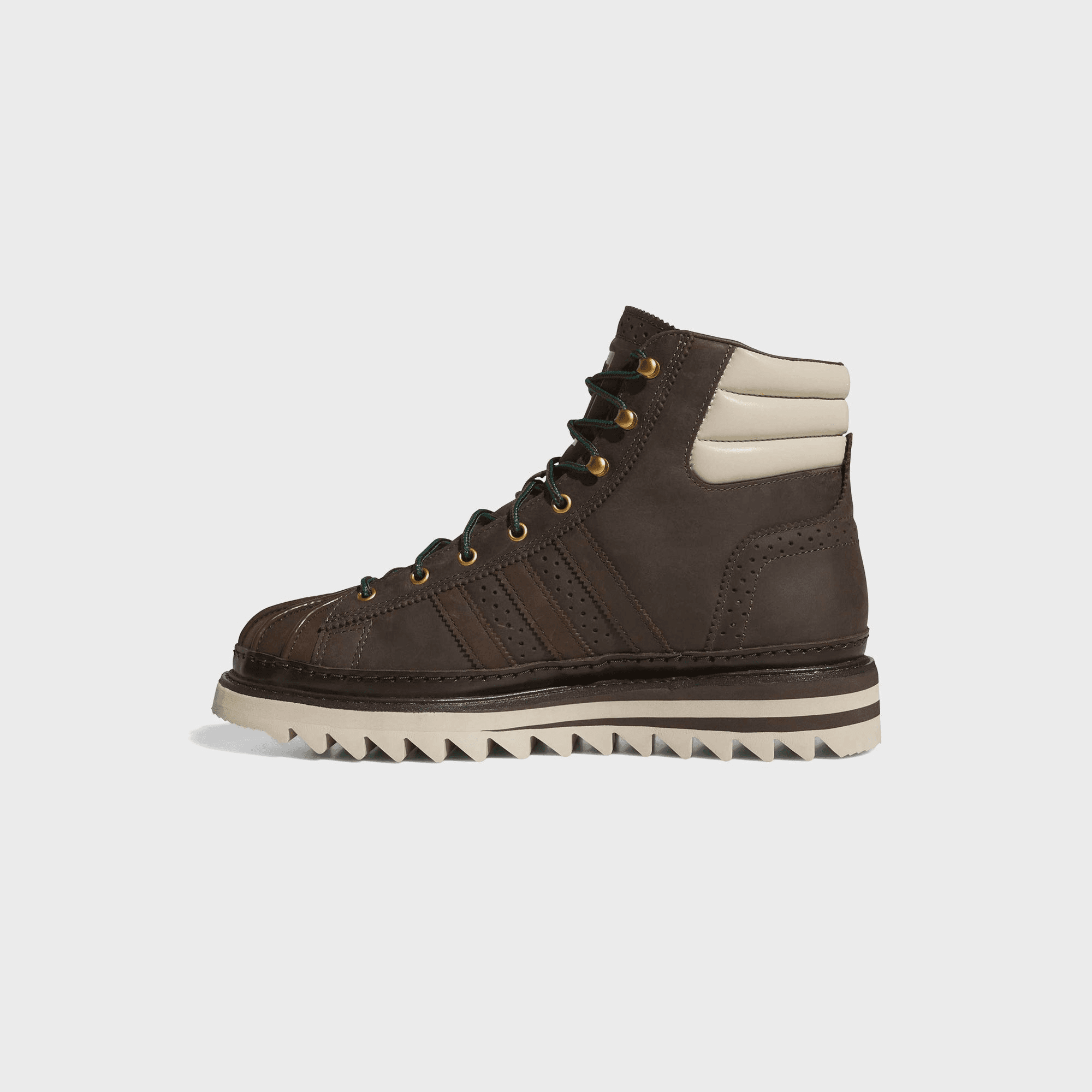 adidas x Edison Chen Clot Pro Model Boot - Dark Brown / Wonder Beige / Dark Brown — Image 5