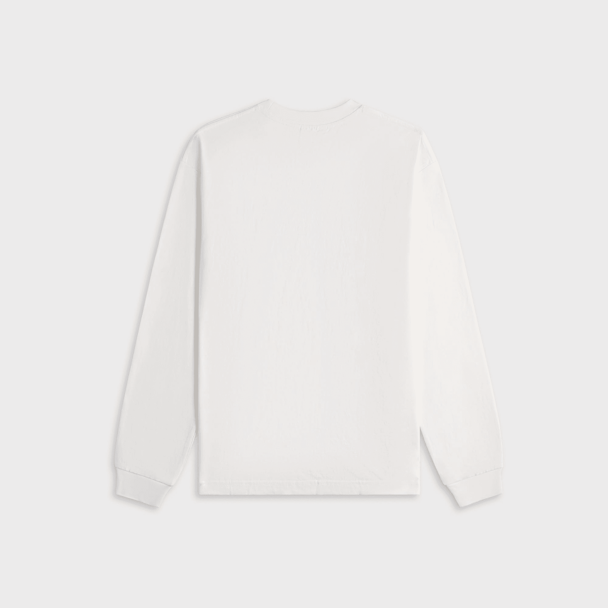 Metalwood Word Long Sleeve Tee - White — Image 3
