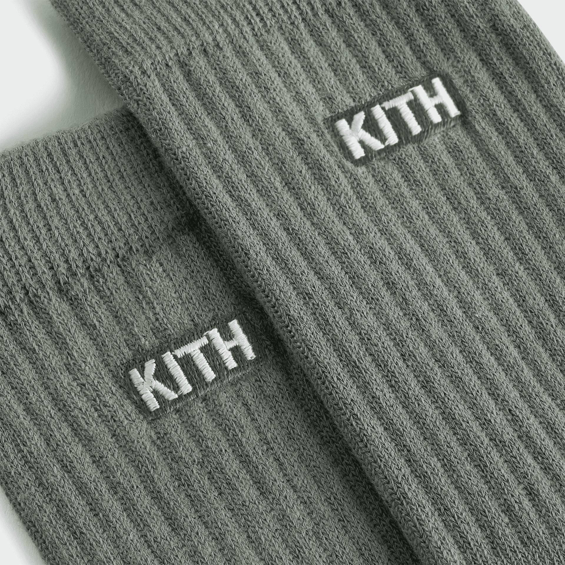 Kith Kids Classic Crew Socks - Laurel — Image 2