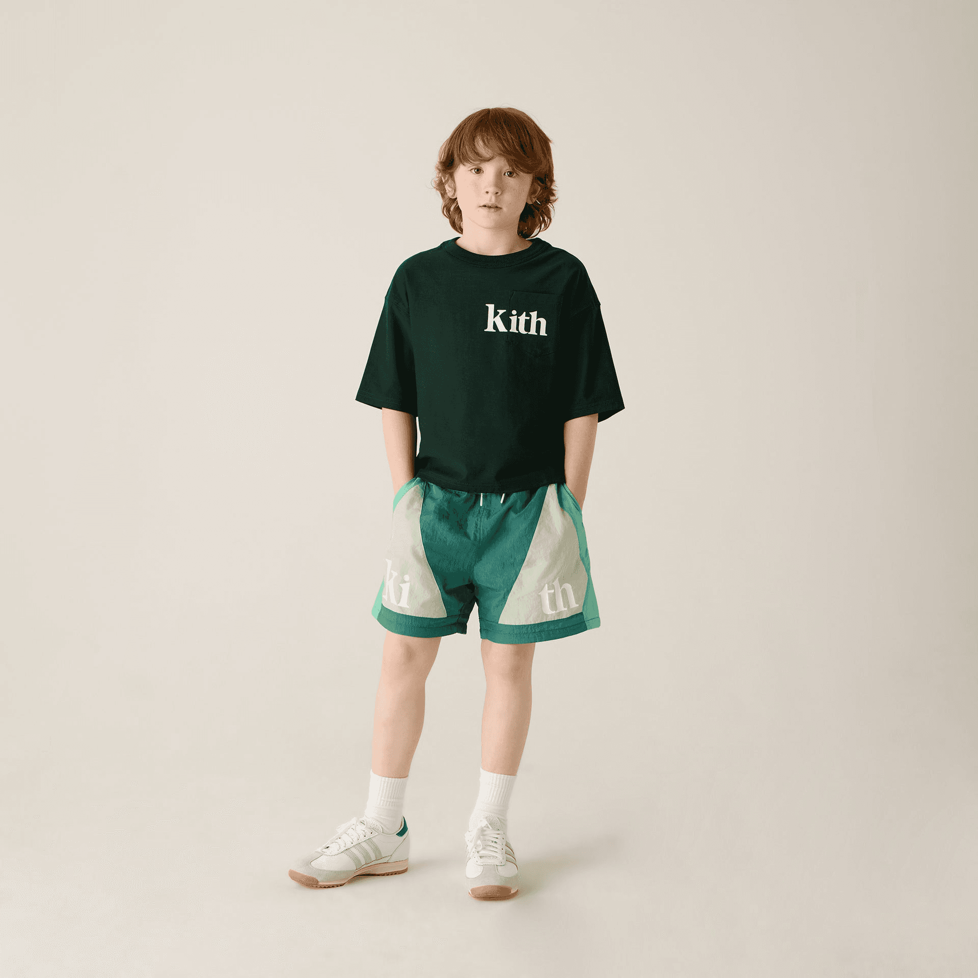 Kith Kids Turbo Swim Short - Feld — Image 5