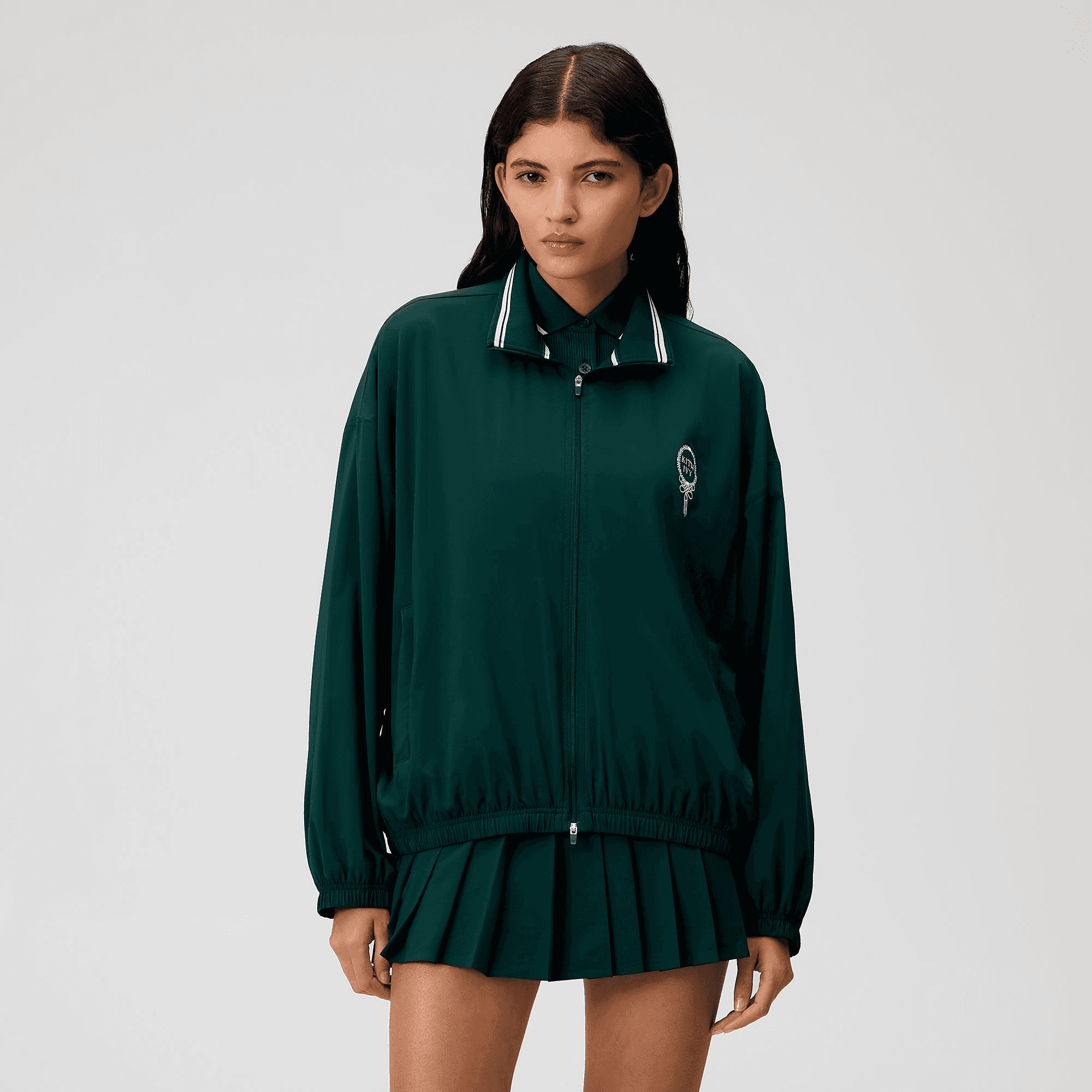 Kith Ivy for Wilson Women's Court Jacket - Ivy Green — Image 4