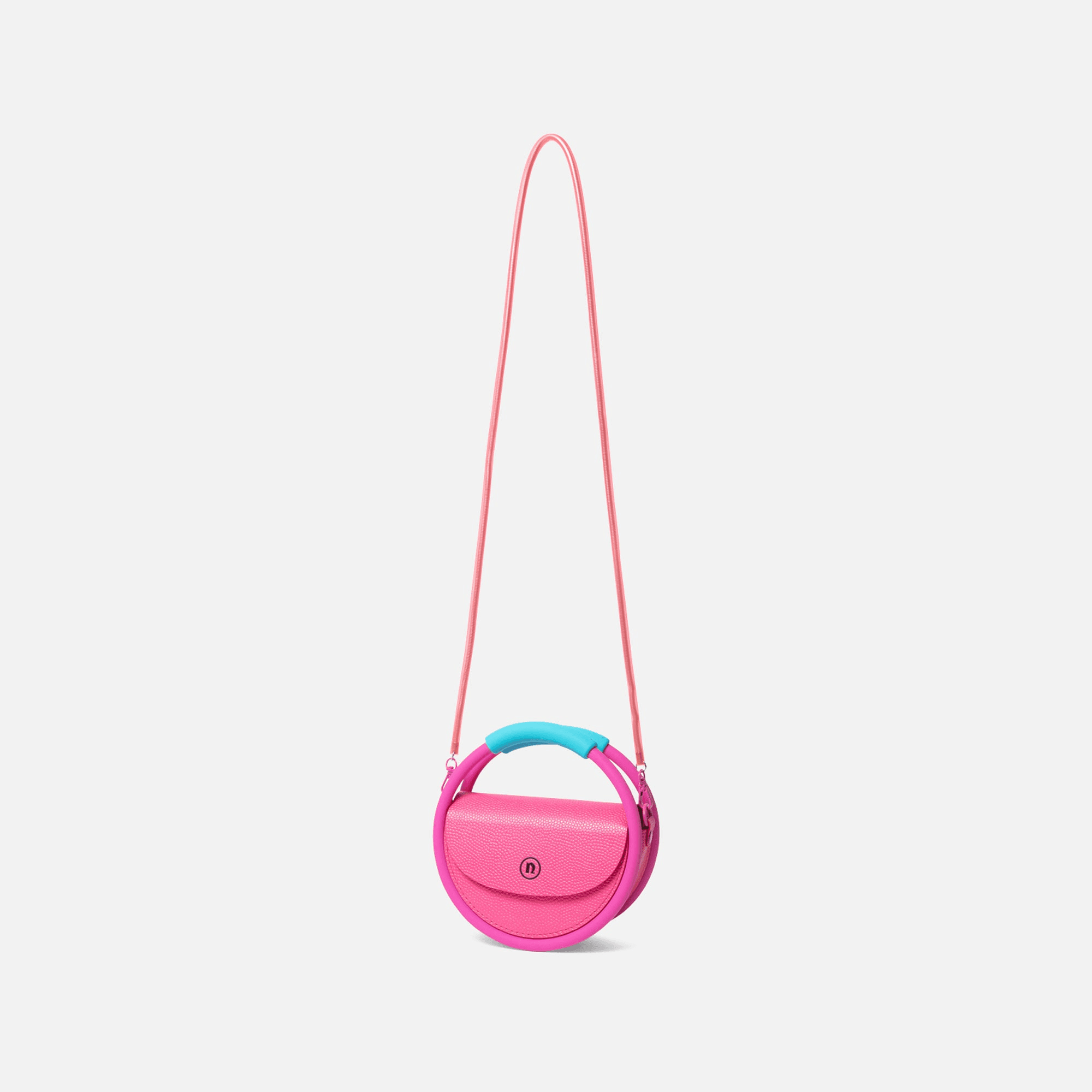 Nana-Nana Hoop Basketball Bag Small - Miami Heat Pink — Image 3