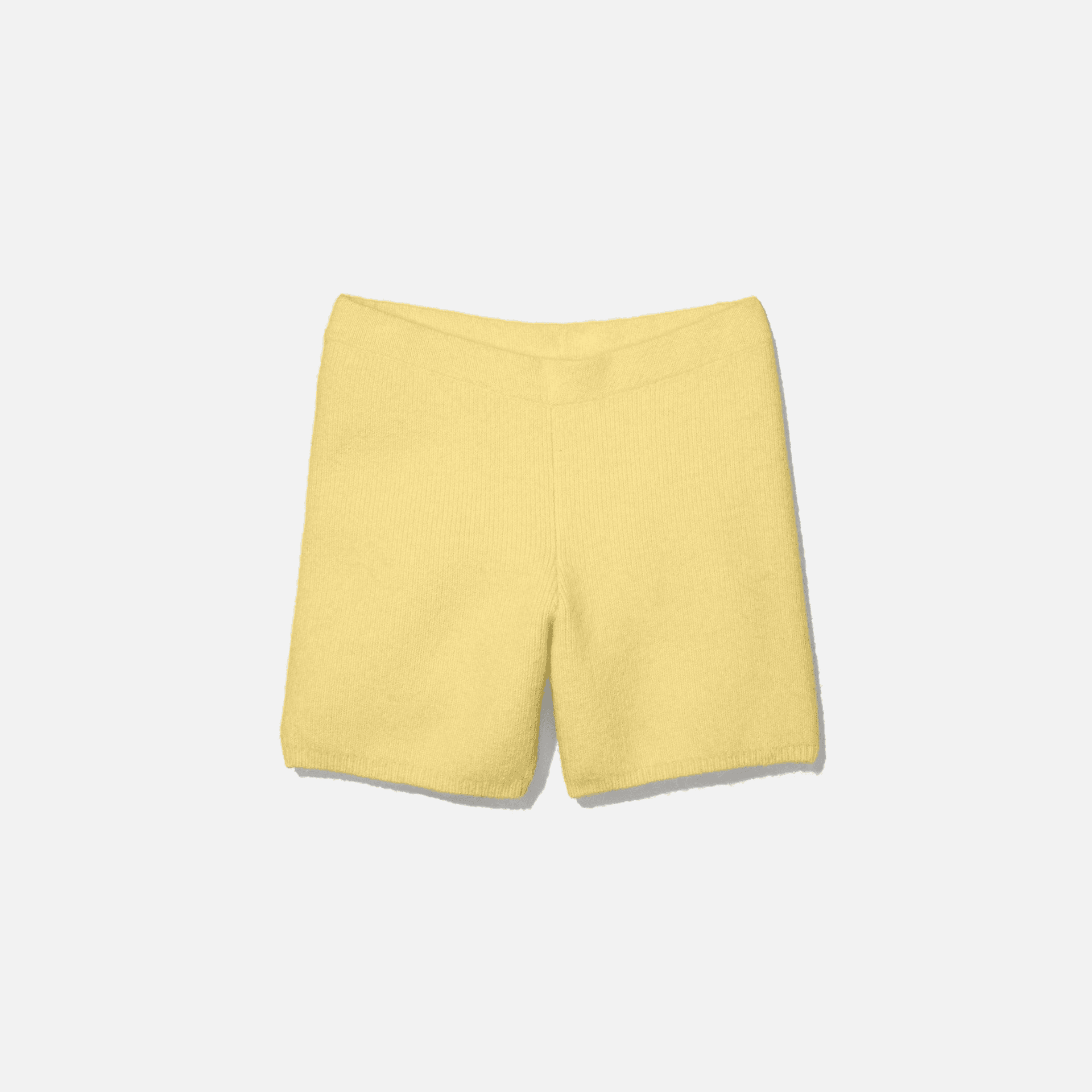 Calvin Klein x Heron Preston WMNS Cycle Short - Pale Yellow — Image 2