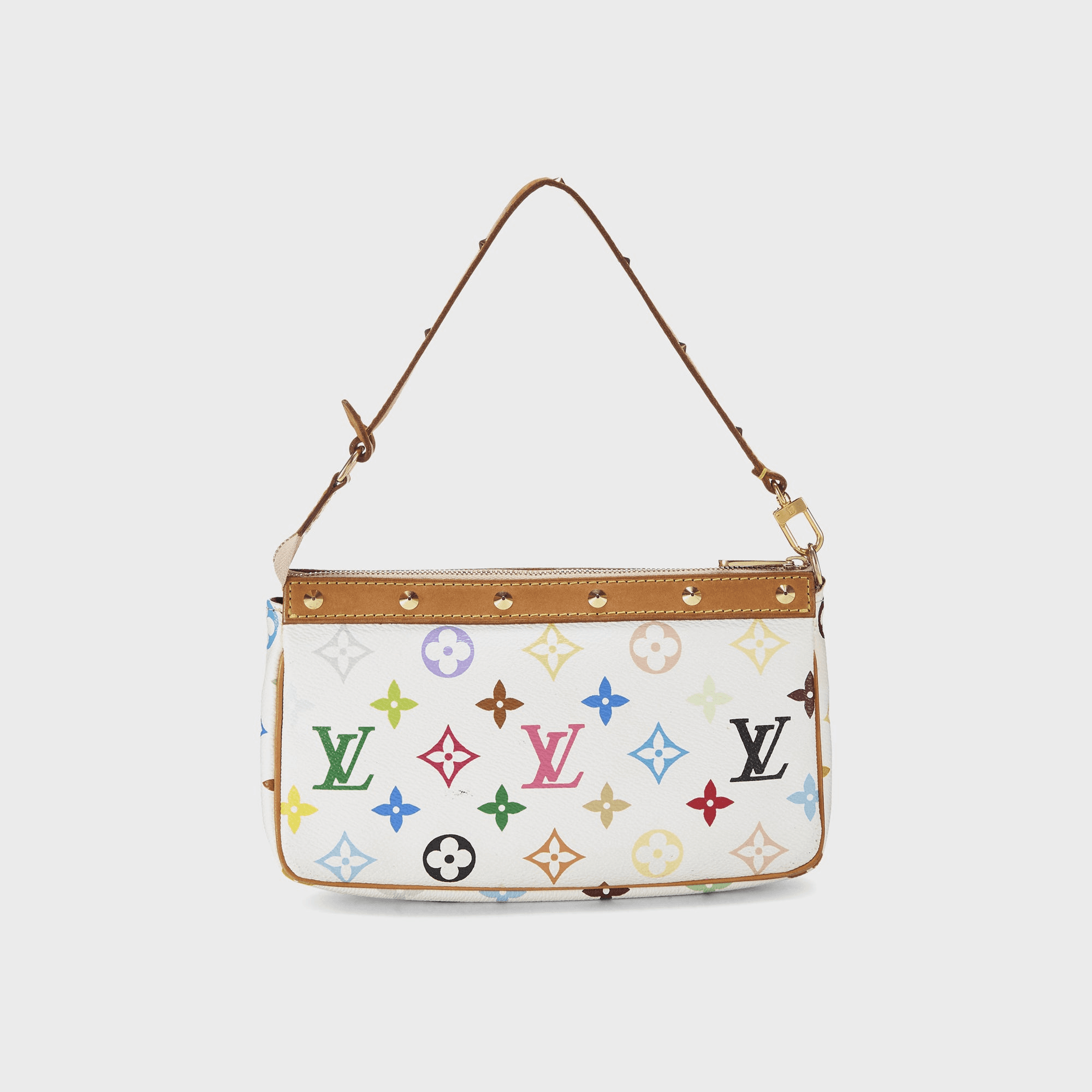 WGACA Louis Vuitton Multi Pochette Accessories V2 - White — Image 2