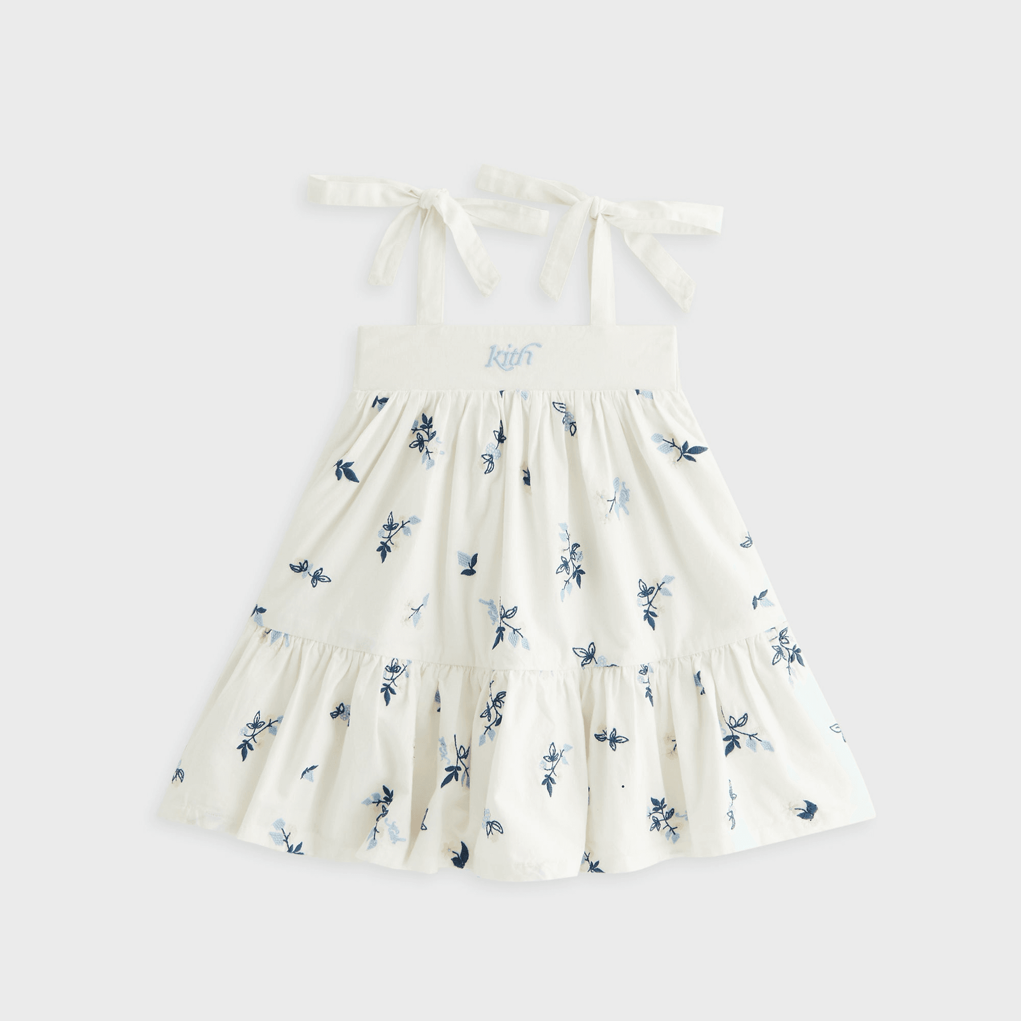 Kith Kids Peyton Novelty Mini Dress - White
