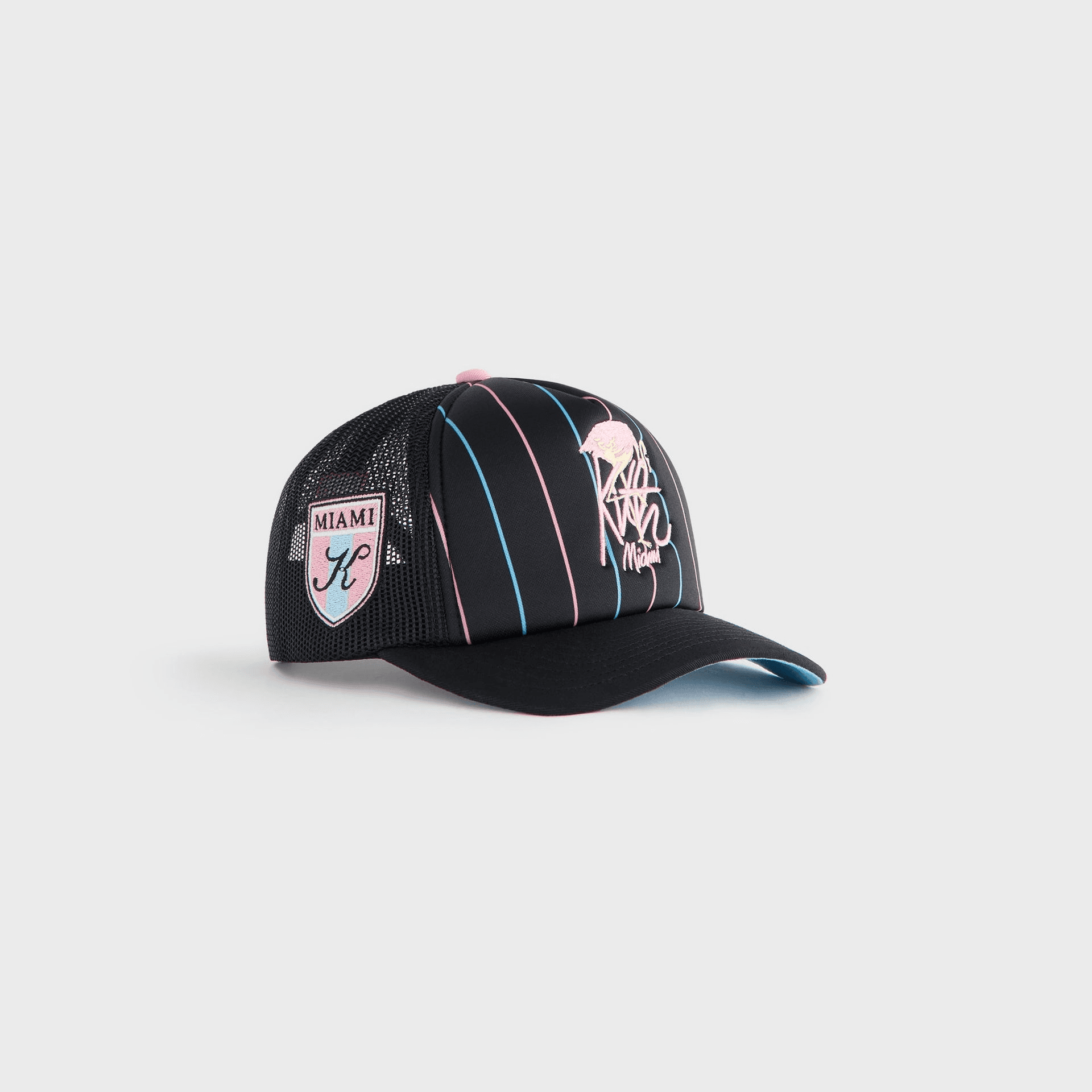 Kith Kids Miami Regional Trucker Hat - Black — Image 7