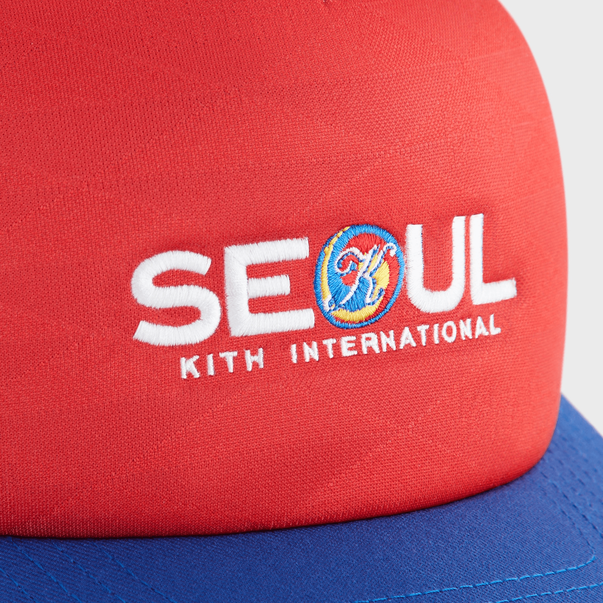 Kith Kids Seoul Regional Trucker Hat - Cherry Bomb — Image 2