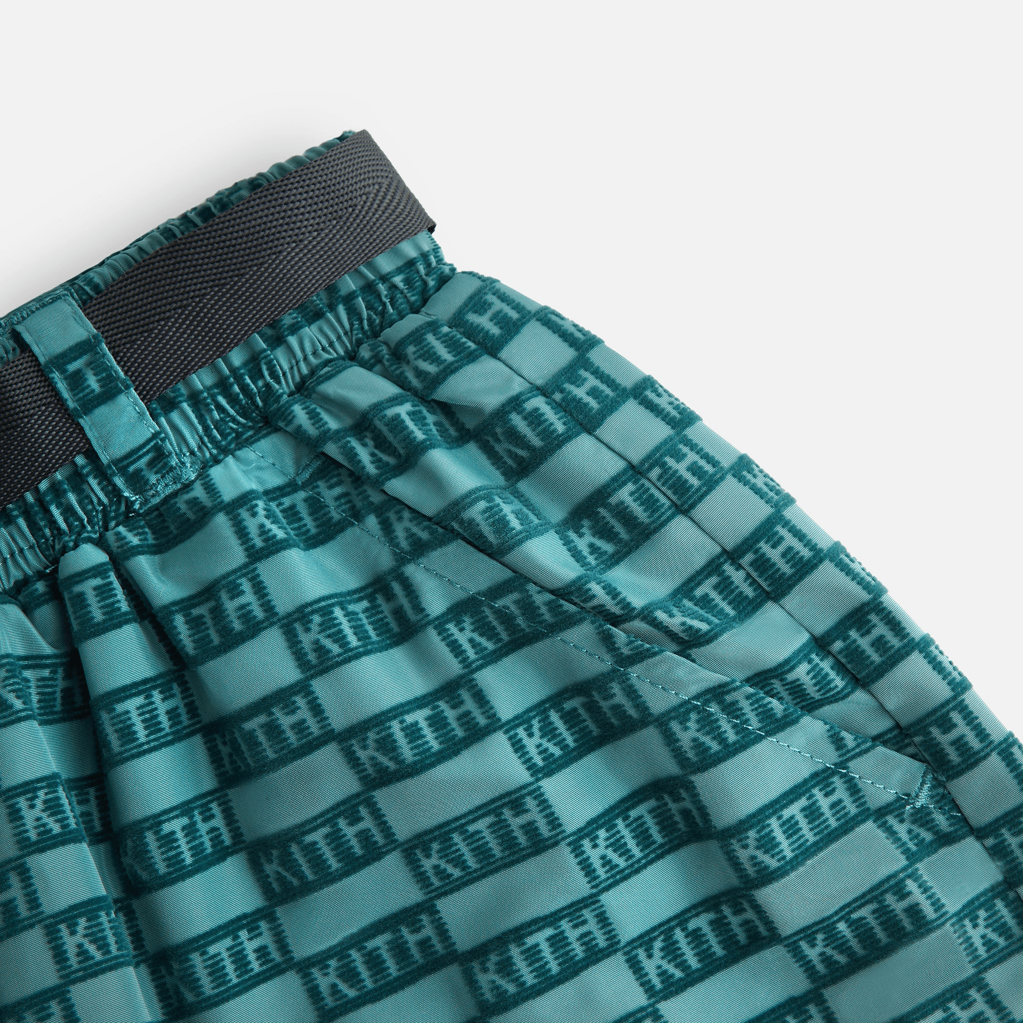 Kith Kids Flocked Monogram Mercer 8 Pant - Rhythm — Image 3