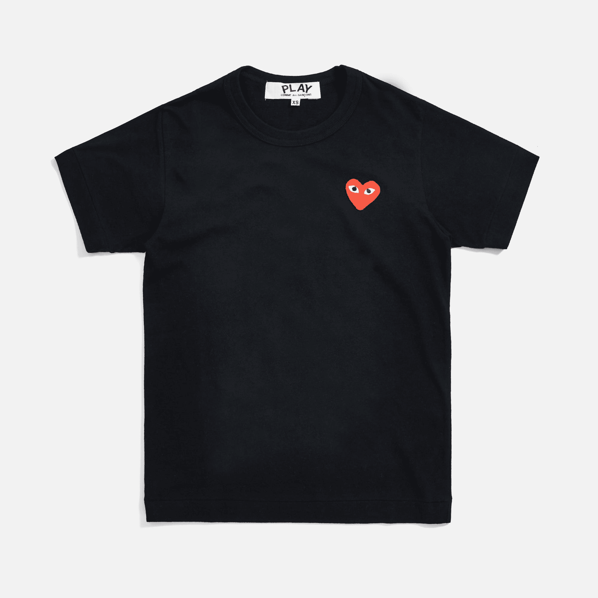Comme des Garçons WMNS Play Tee - Black