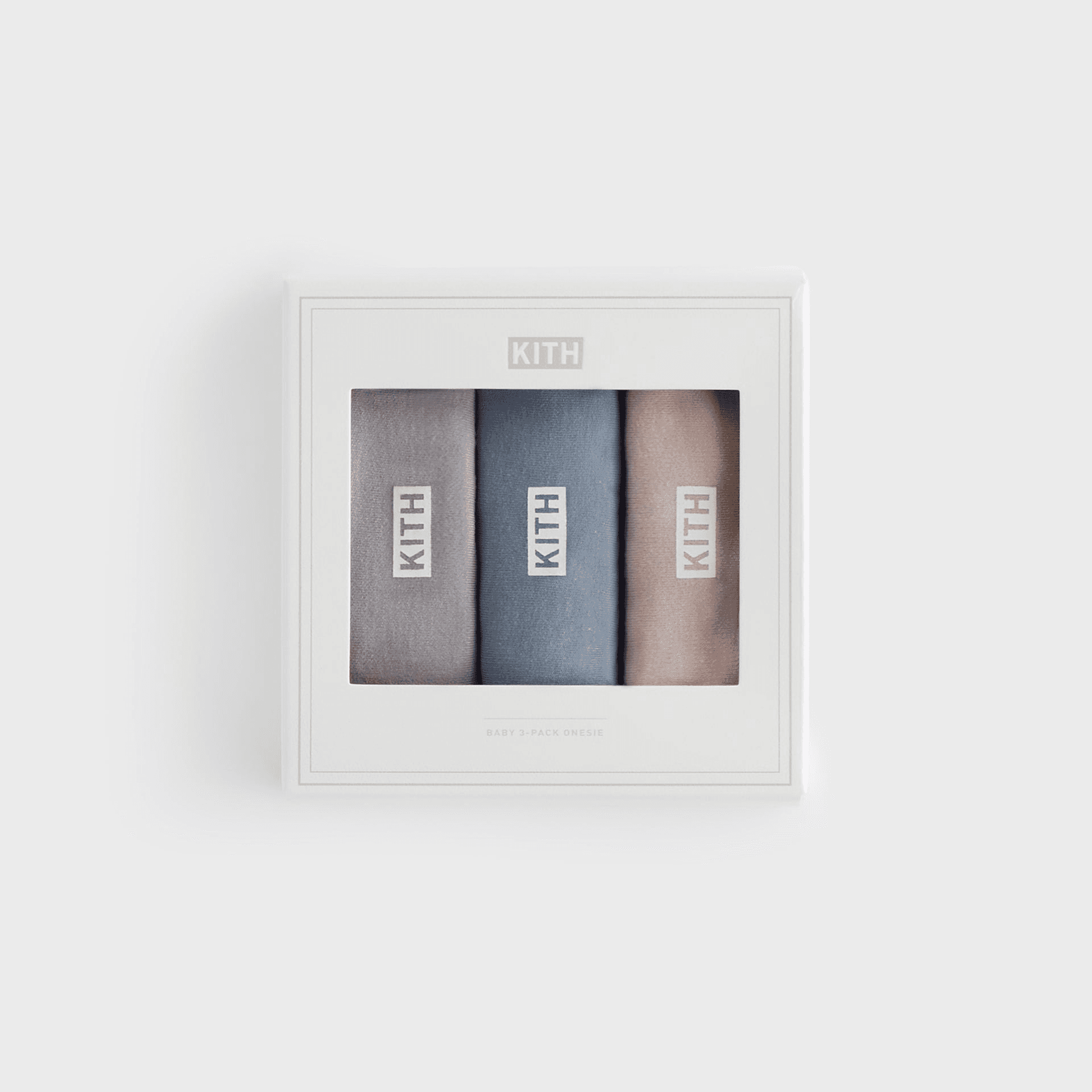 Kith Baby Palette 3-Pack Bodysuit - Argon — Image 7