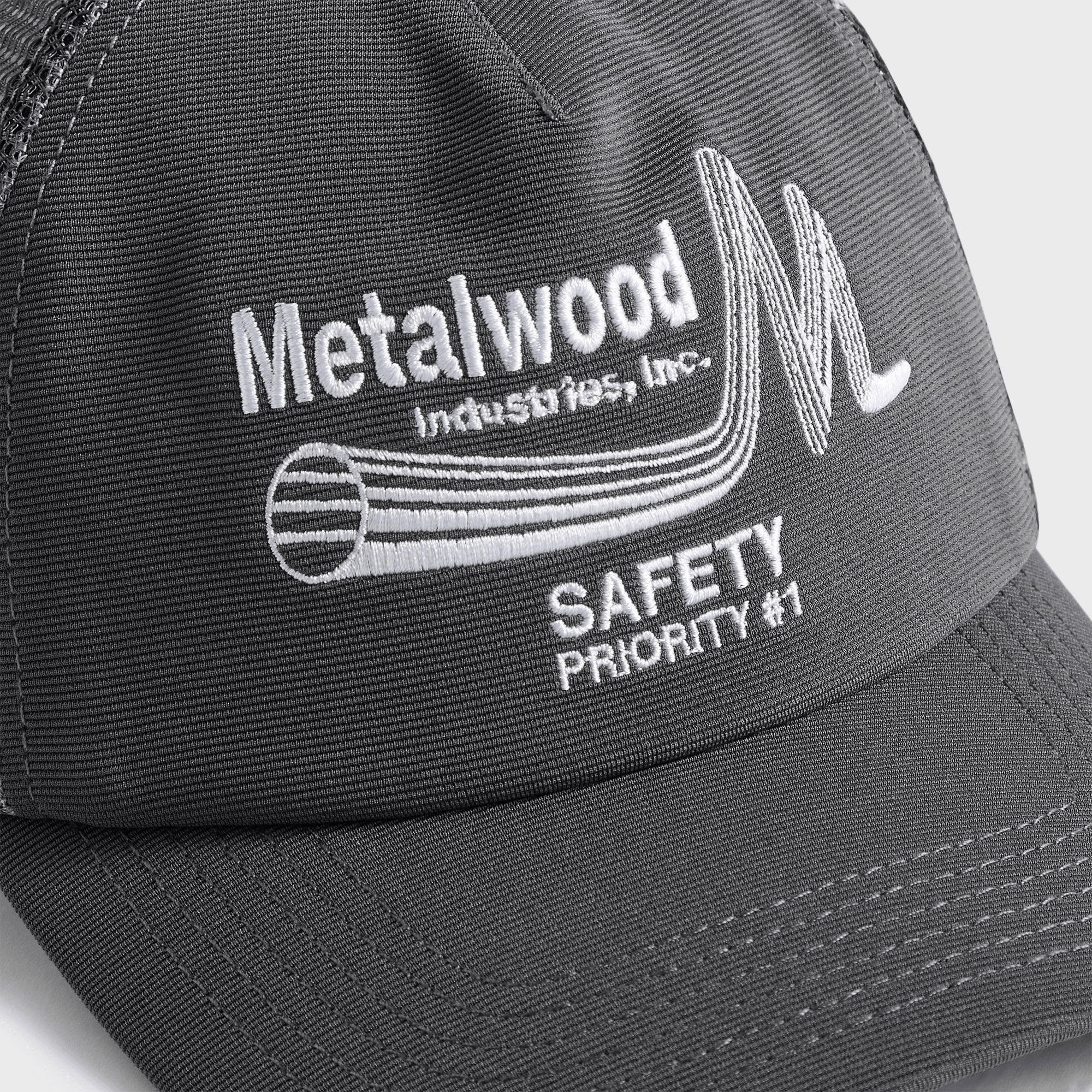 Metalwood Safety Trucker Cap - Camo — Image 2