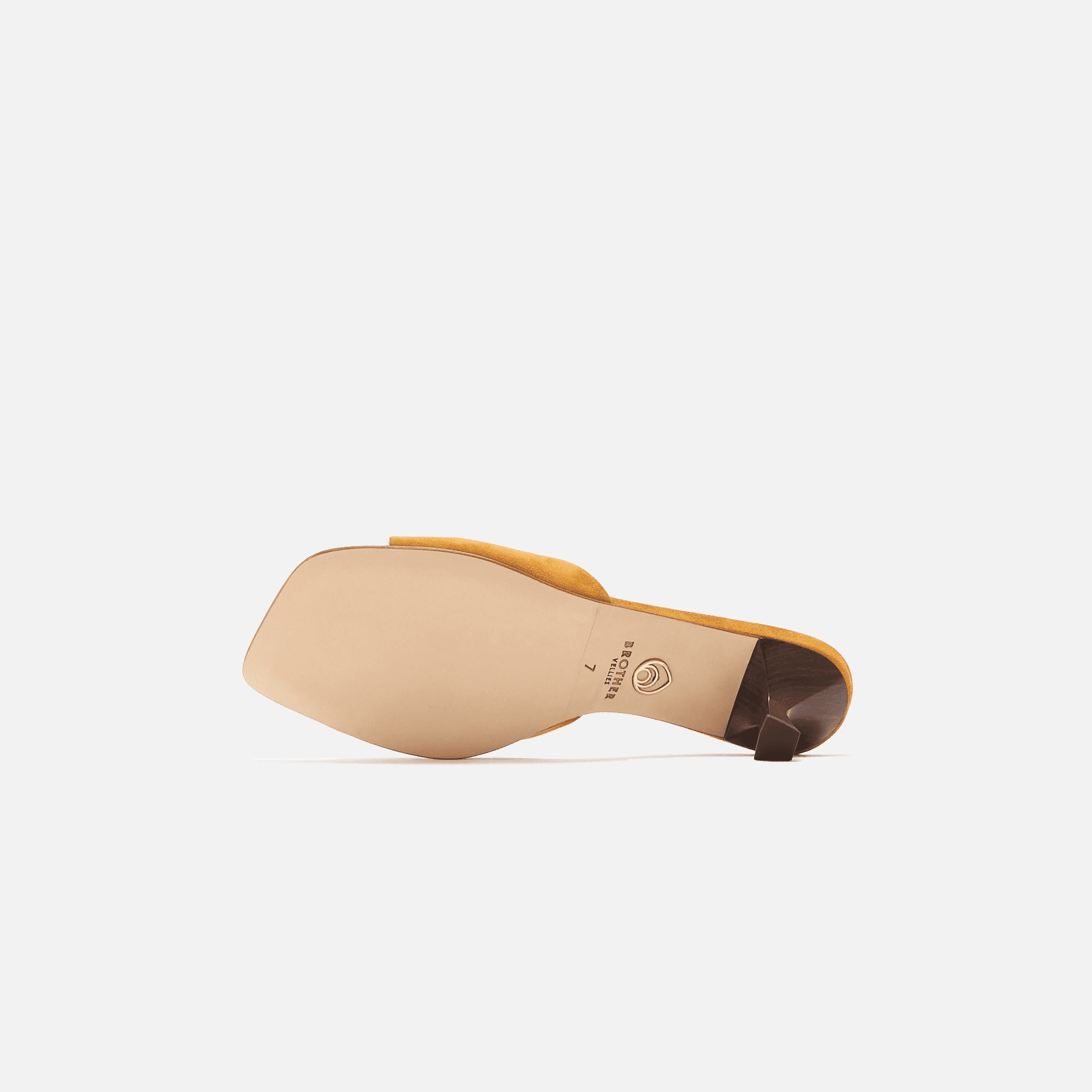 Brother Vellies WMNS Tuesday Mule - Mustard — Image 8