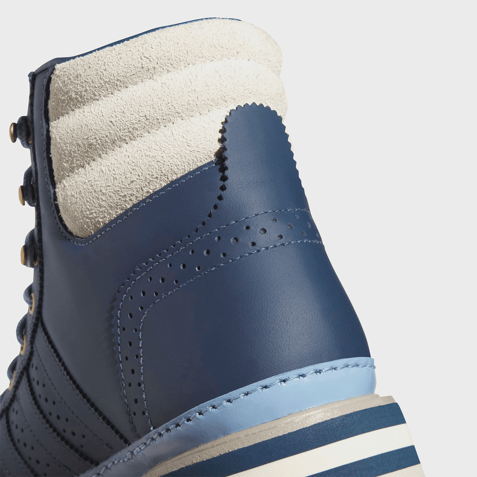 adidas x Edison Chen Clot Pro Model Boot - Mineral Blue / Cream White — Image 2